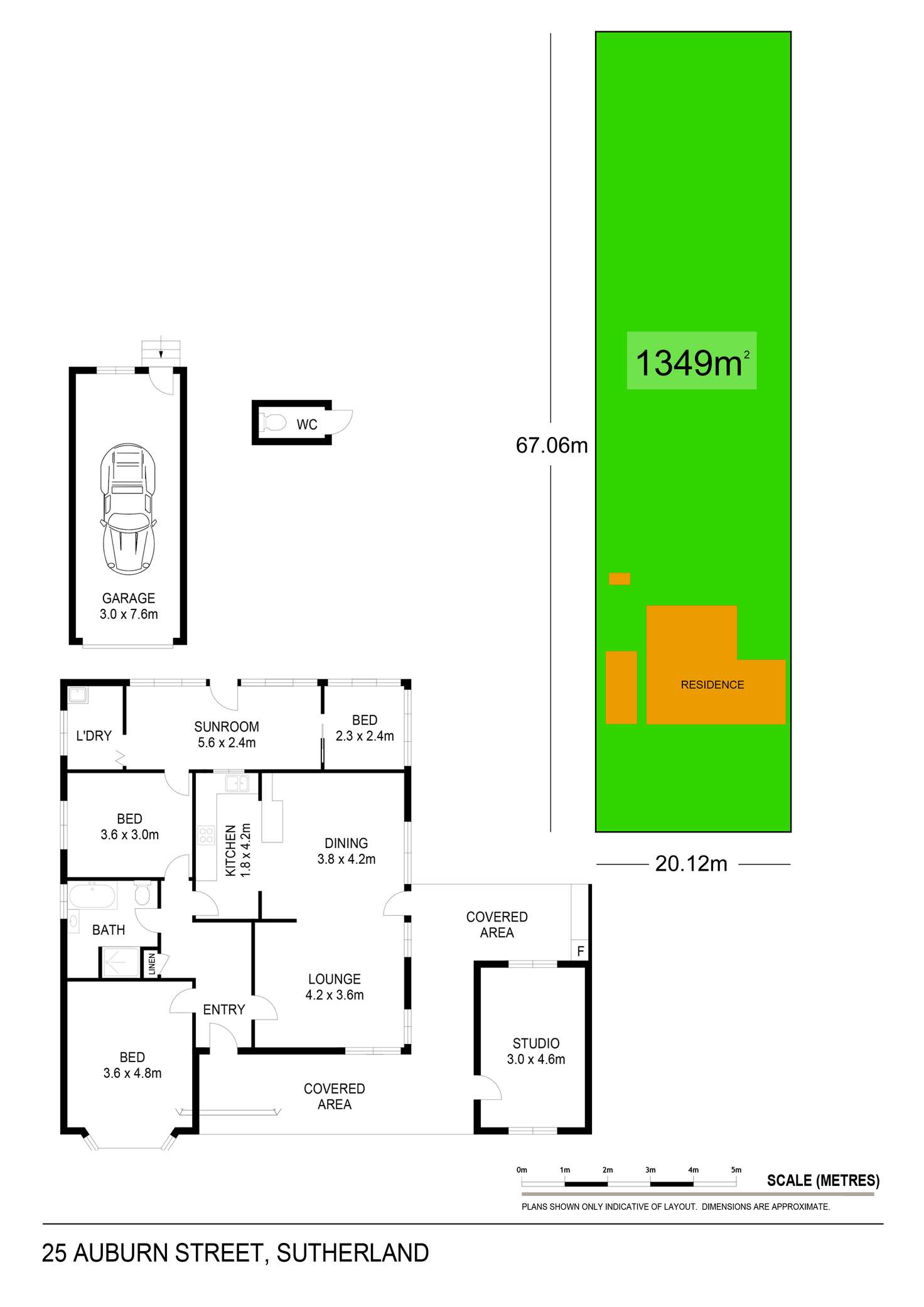 Floorplan of Homely house listing, 25 Auburn Street, Sutherland NSW 2232
