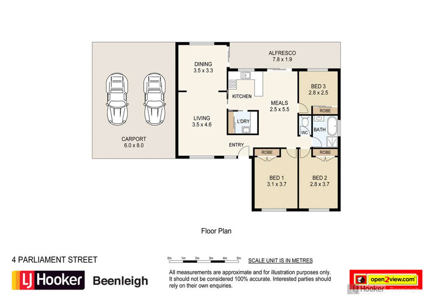 Floorplan of Homely house listing, 4 Parliament Street, Bethania QLD 4205