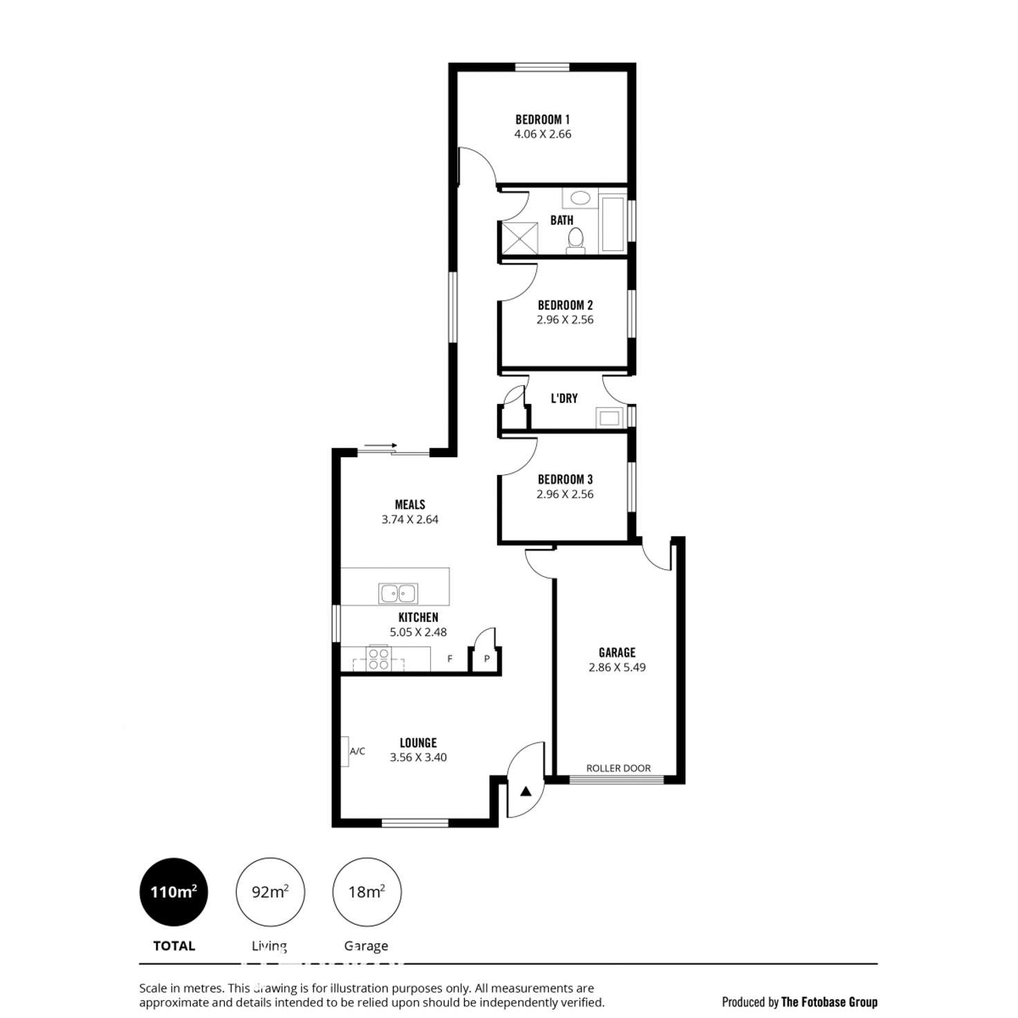 Floorplan of Homely house listing, 23 Southan Street, Smithfield Plains SA 5114