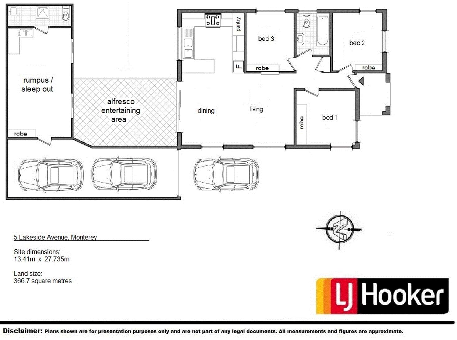 Floorplan of Homely house listing, 5 Lakeside Avenue, Monterey NSW 2217
