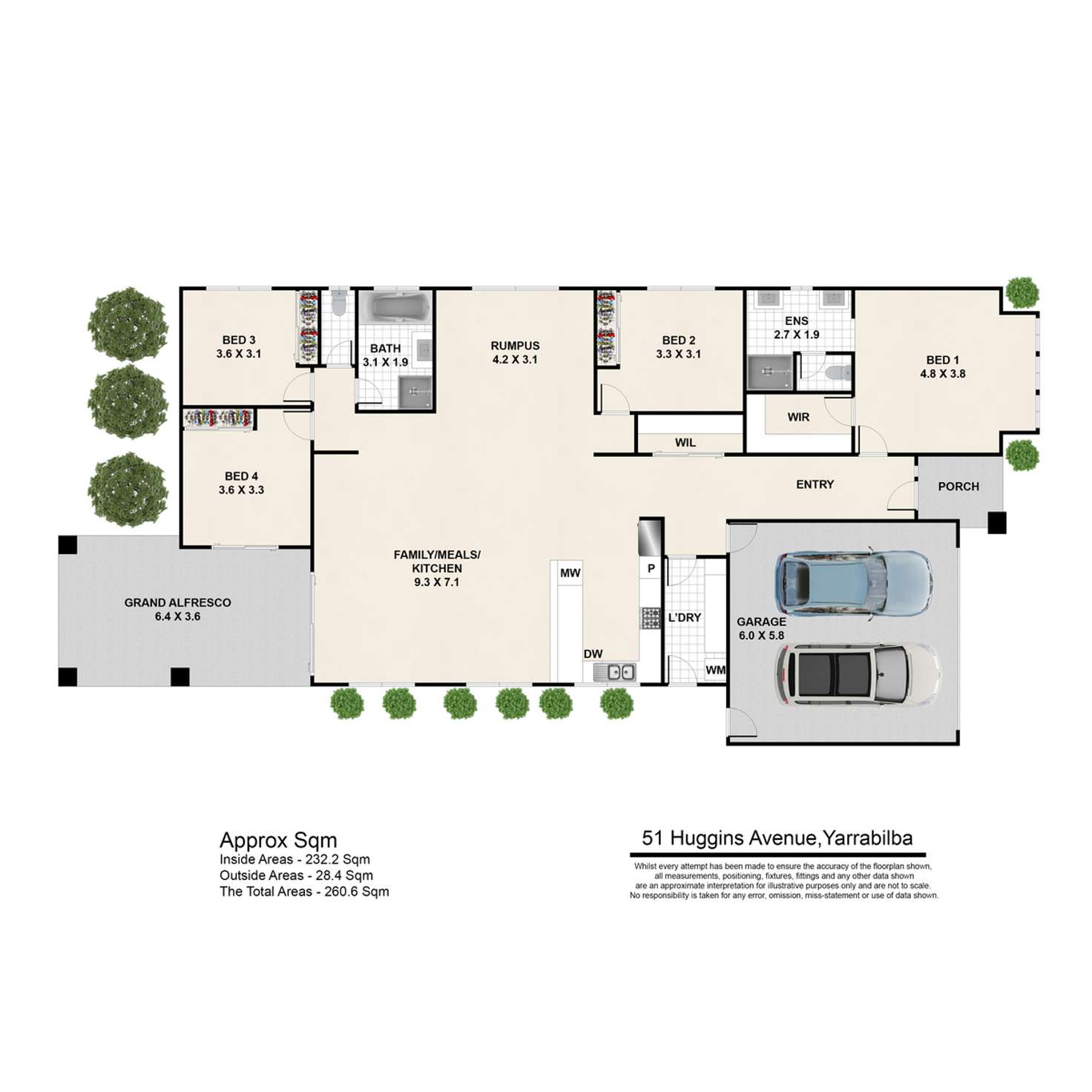Floorplan of Homely house listing, 51 Huggins Avenue, Yarrabilba QLD 4207