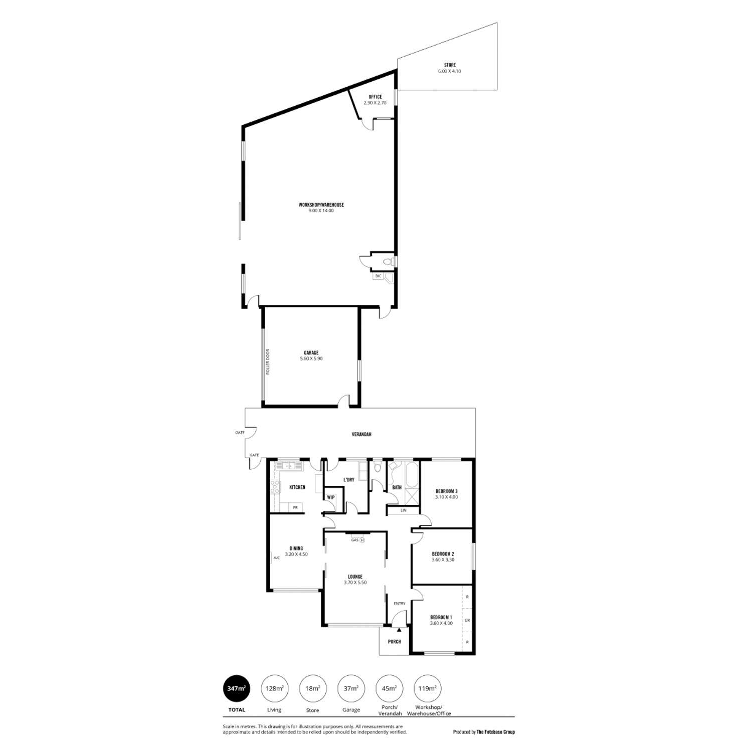 Floorplan of Homely house listing, 79 Lewis Road, Glynde SA 5070