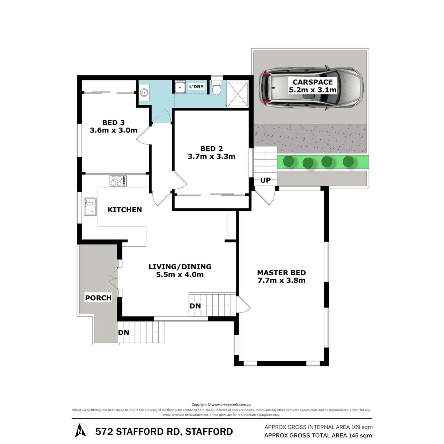 Floorplan of Homely house listing, 572 Stafford Road, Stafford QLD 4053