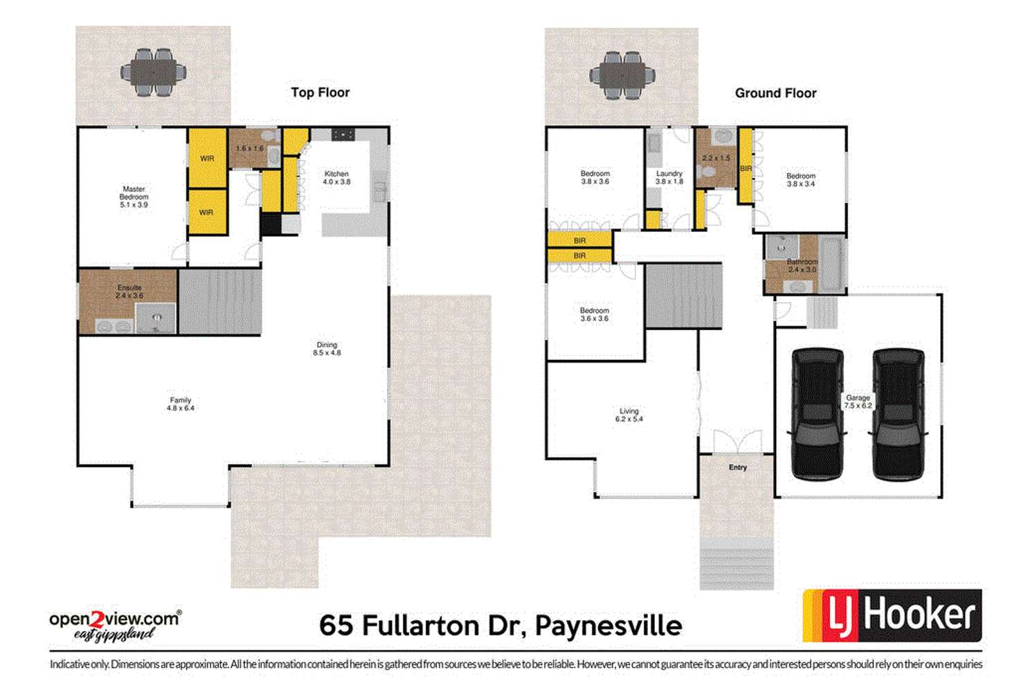 Floorplan of Homely house listing, 65 Fullarton Drive, Paynesville VIC 3880