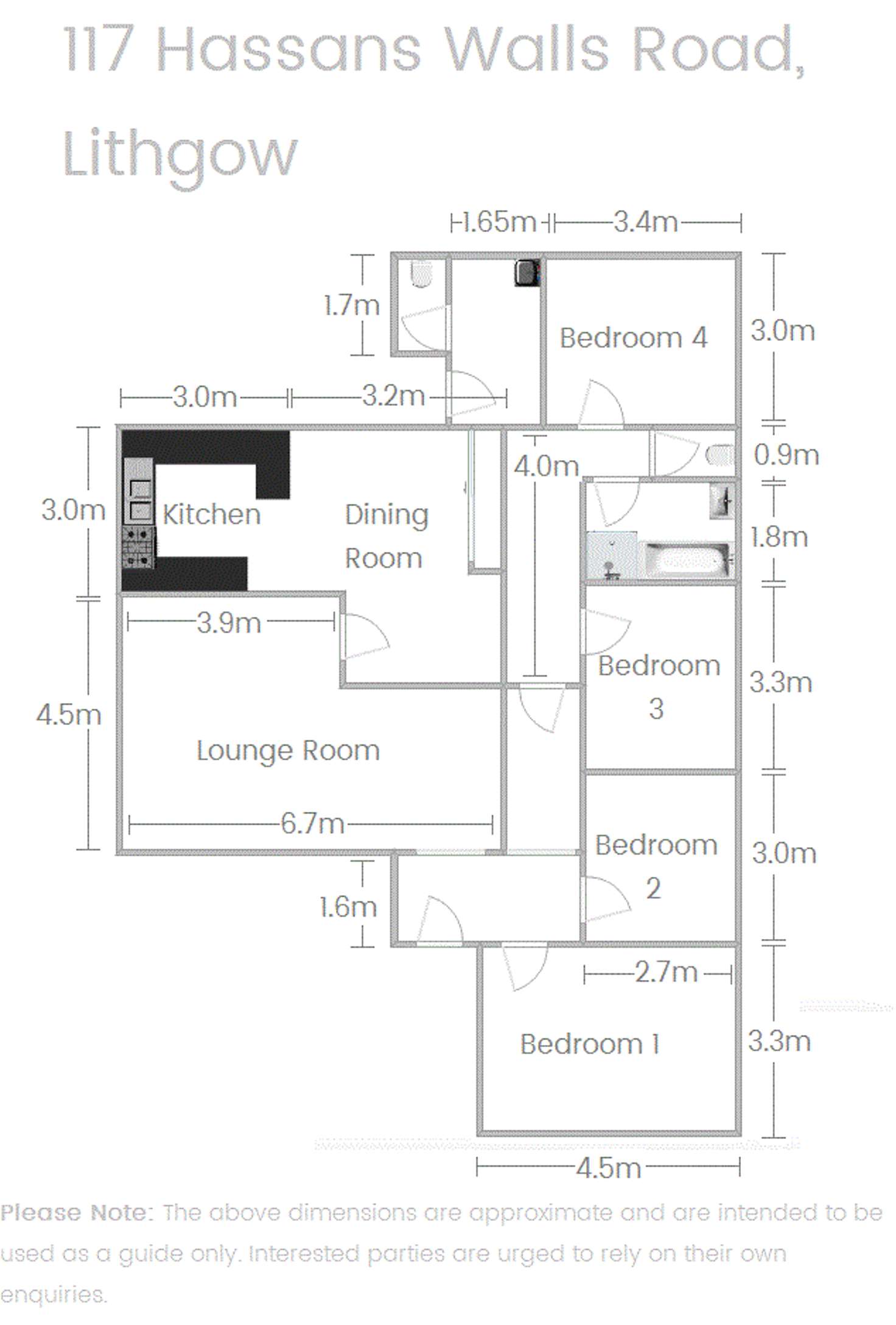 Floorplan of Homely house listing, 117 Hassans Walls Road, Lithgow NSW 2790