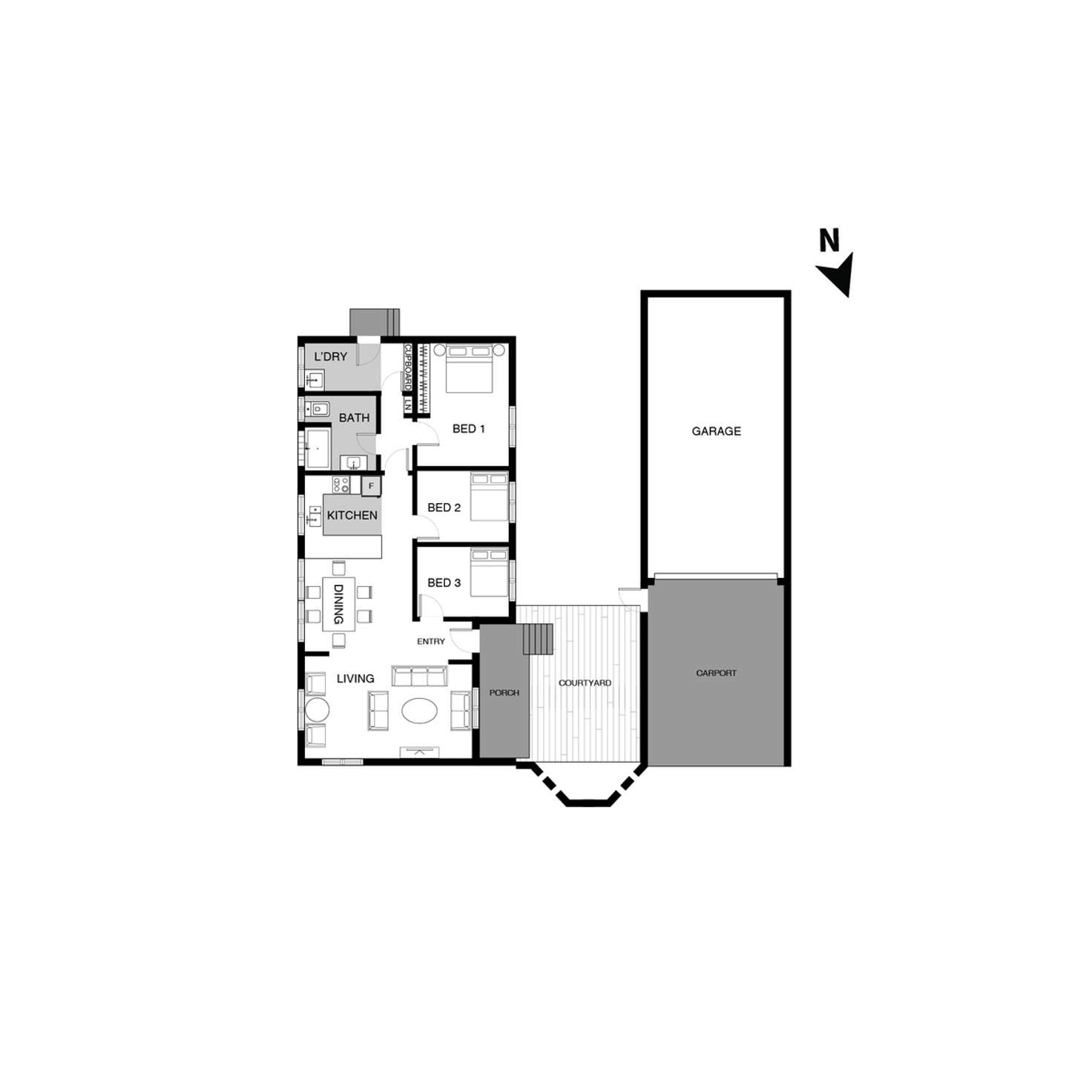 Floorplan of Homely house listing, 37 Reveley Crescent, Stirling ACT 2611
