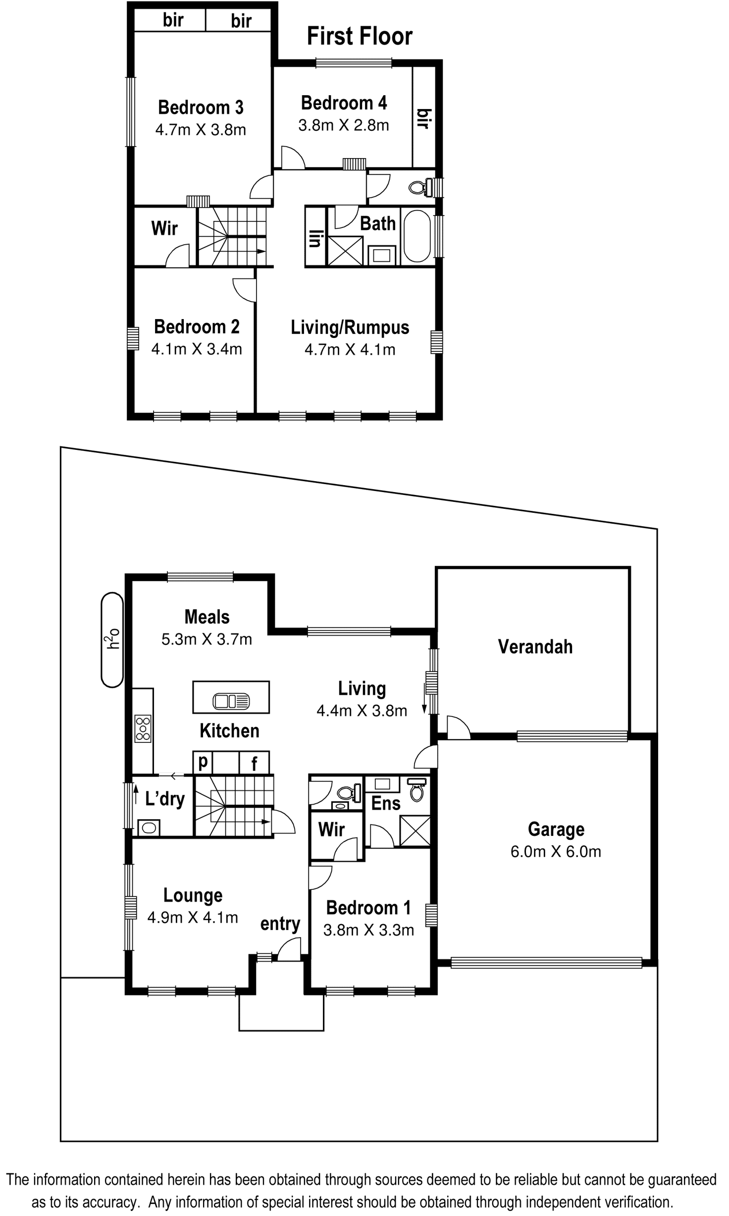 Floorplan of Homely house listing, 4 Georgian Terrace, South Morang VIC 3752