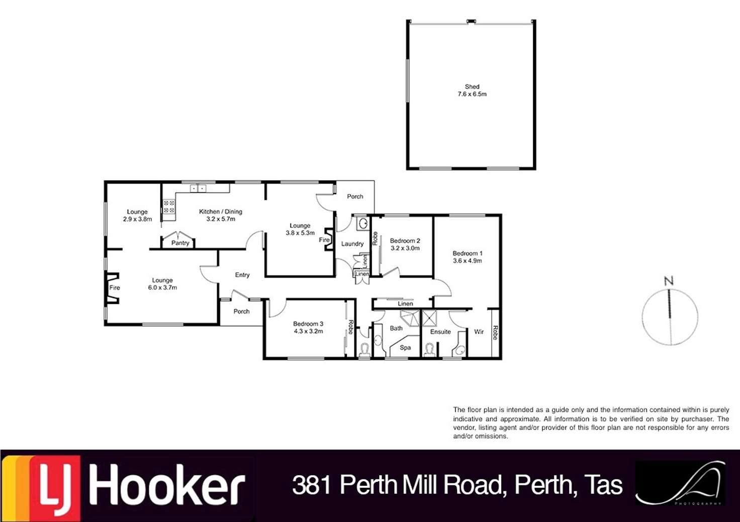 Floorplan of Homely house listing, 381 Perth Mill Road, Perth TAS 7300
