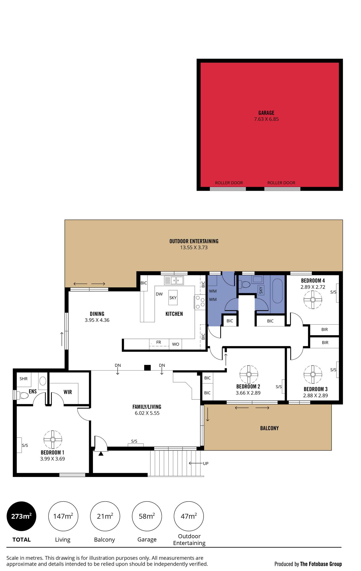 Floorplan of Homely house listing, 16 Rustic Avenue, Coromandel Valley SA 5051