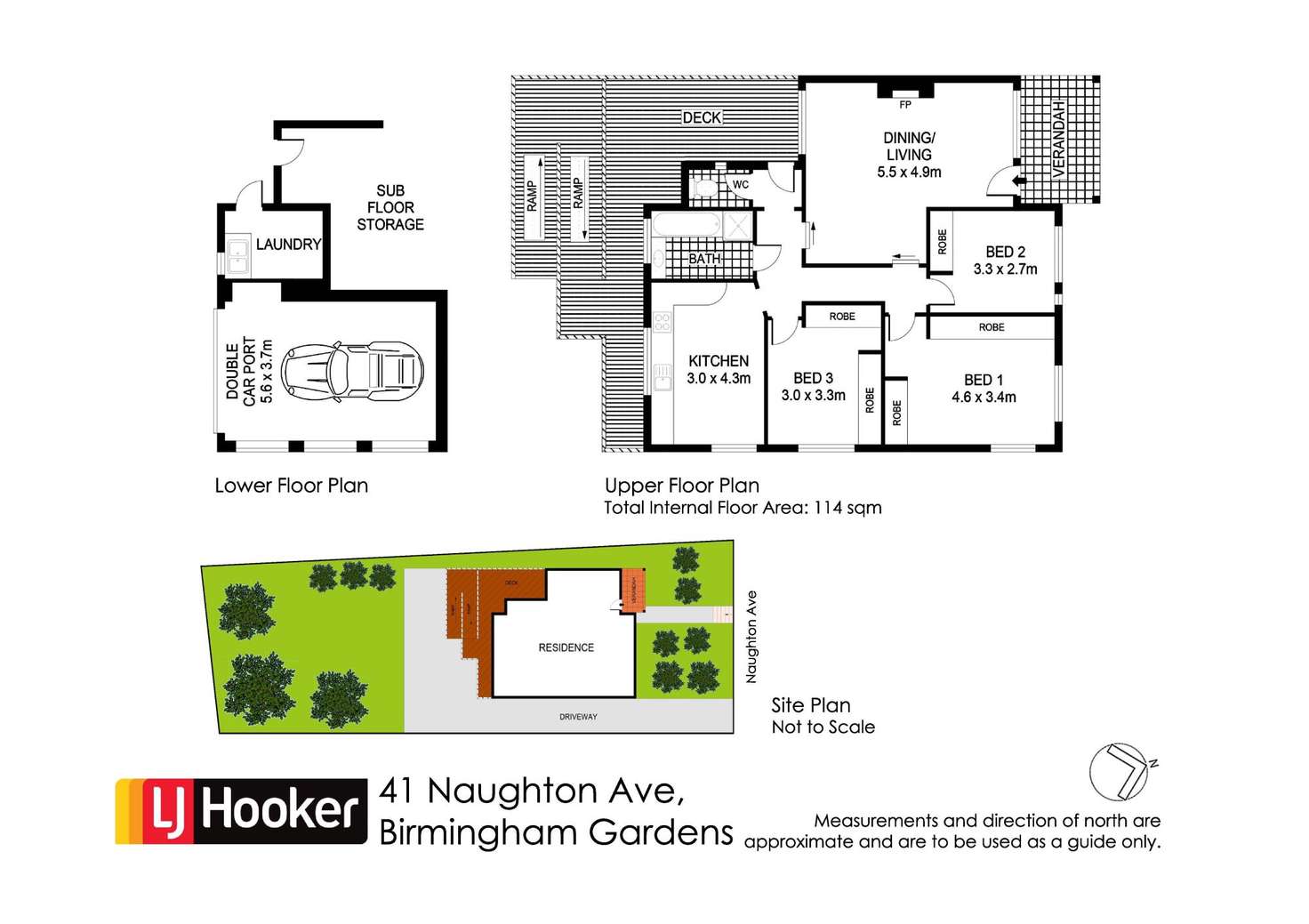 Floorplan of Homely house listing, 41 Naughton Avenue, Birmingham Gardens NSW 2287
