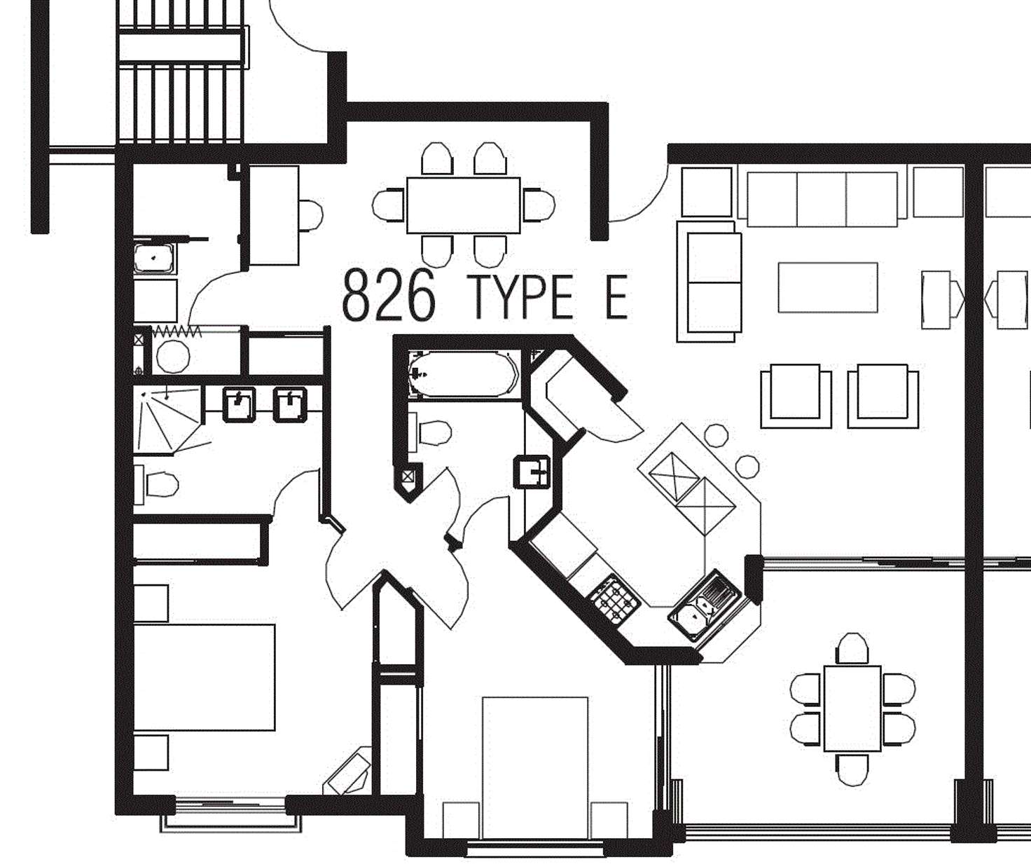 Floorplan of Homely unit listing, 826/12-21 Gregory Street, Westcourt QLD 4870