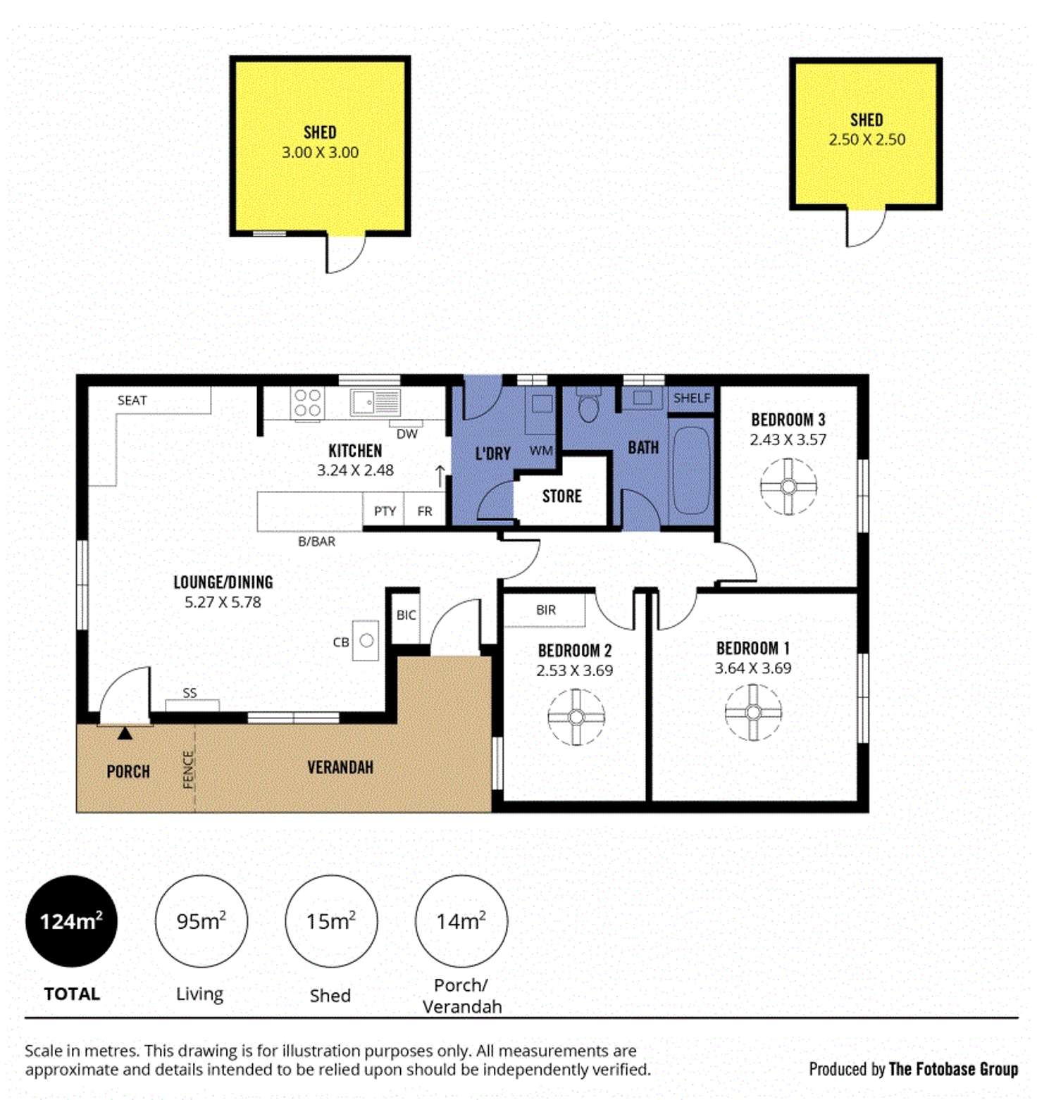 Floorplan of Homely house listing, 18 Figtree Crescent, Huntfield Heights SA 5163