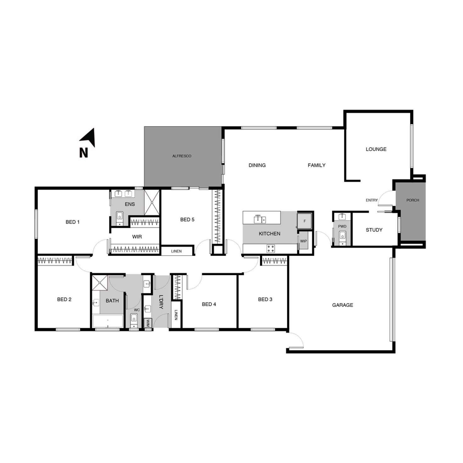 Floorplan of Homely house listing, 3 Helmrich Street, Moncrieff ACT 2914