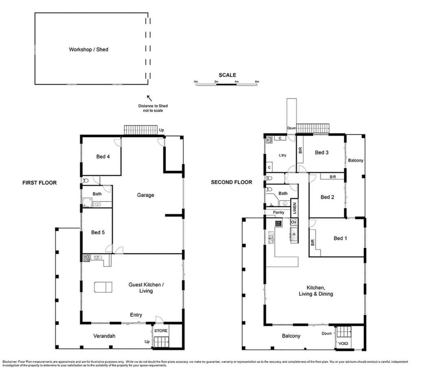 Floorplan of Homely house listing, 6 Rocky Point School Road, Rocky Point QLD 4873