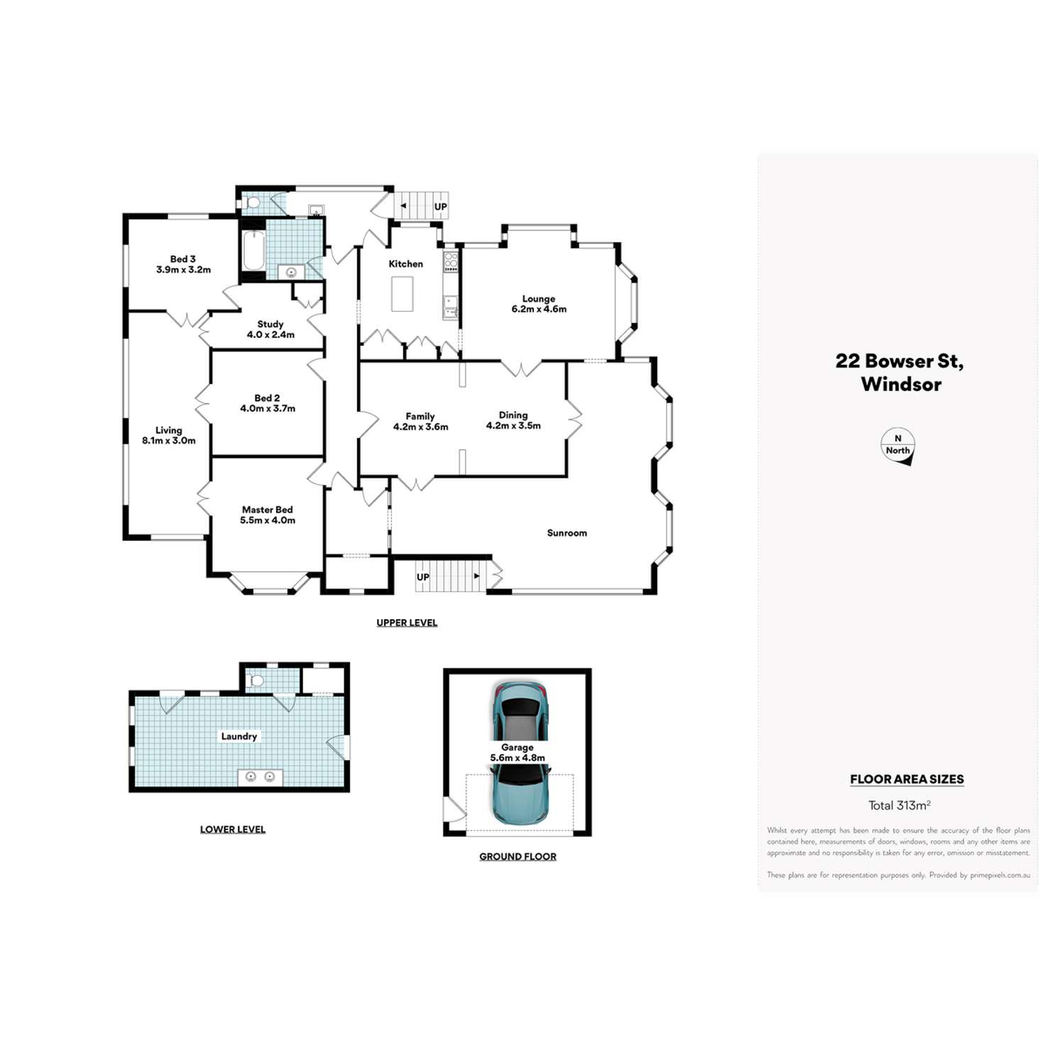 Floorplan of Homely house listing, 22 Bowser Street, Windsor QLD 4030