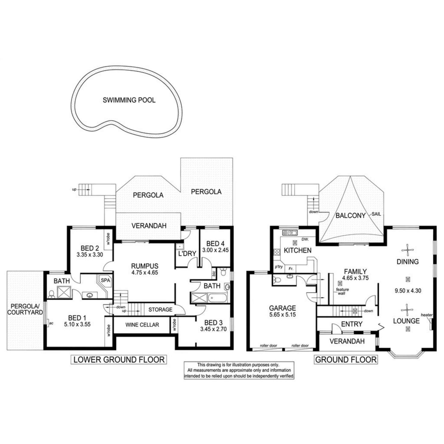 Floorplan of Homely house listing, 8 Gulfview Road, Seaview Downs SA 5049