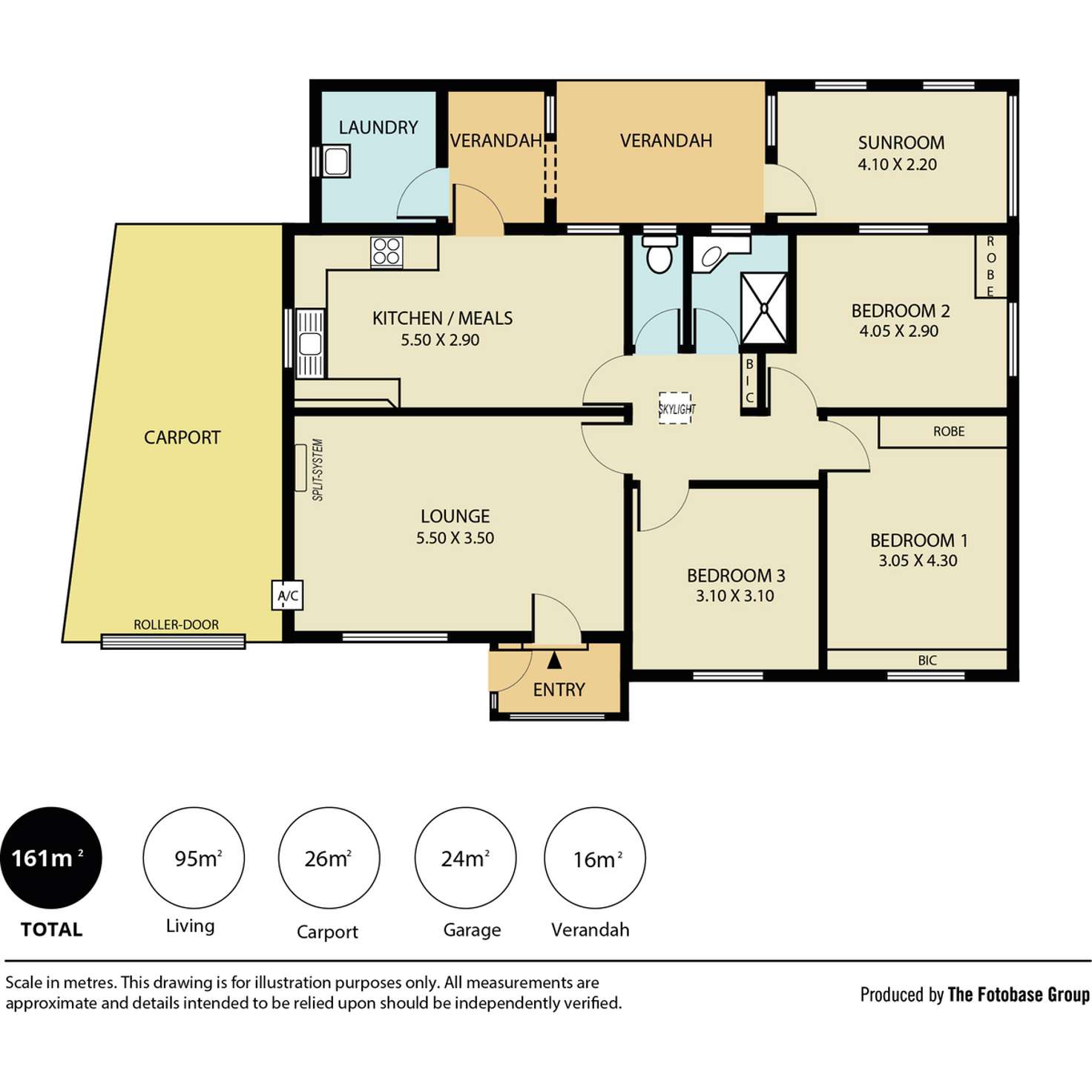 Floorplan of Homely house listing, 202 Woodford Road, Elizabeth North SA 5113