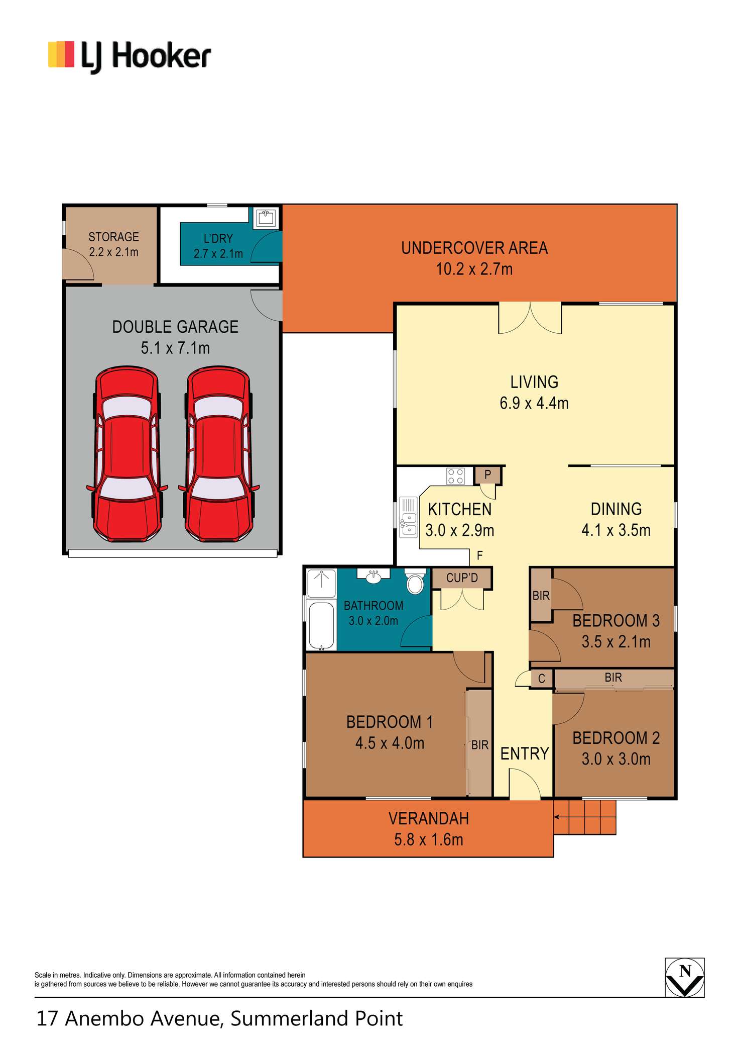 Floorplan of Homely house listing, 17 Anembo Avenue, Summerland Point NSW 2259