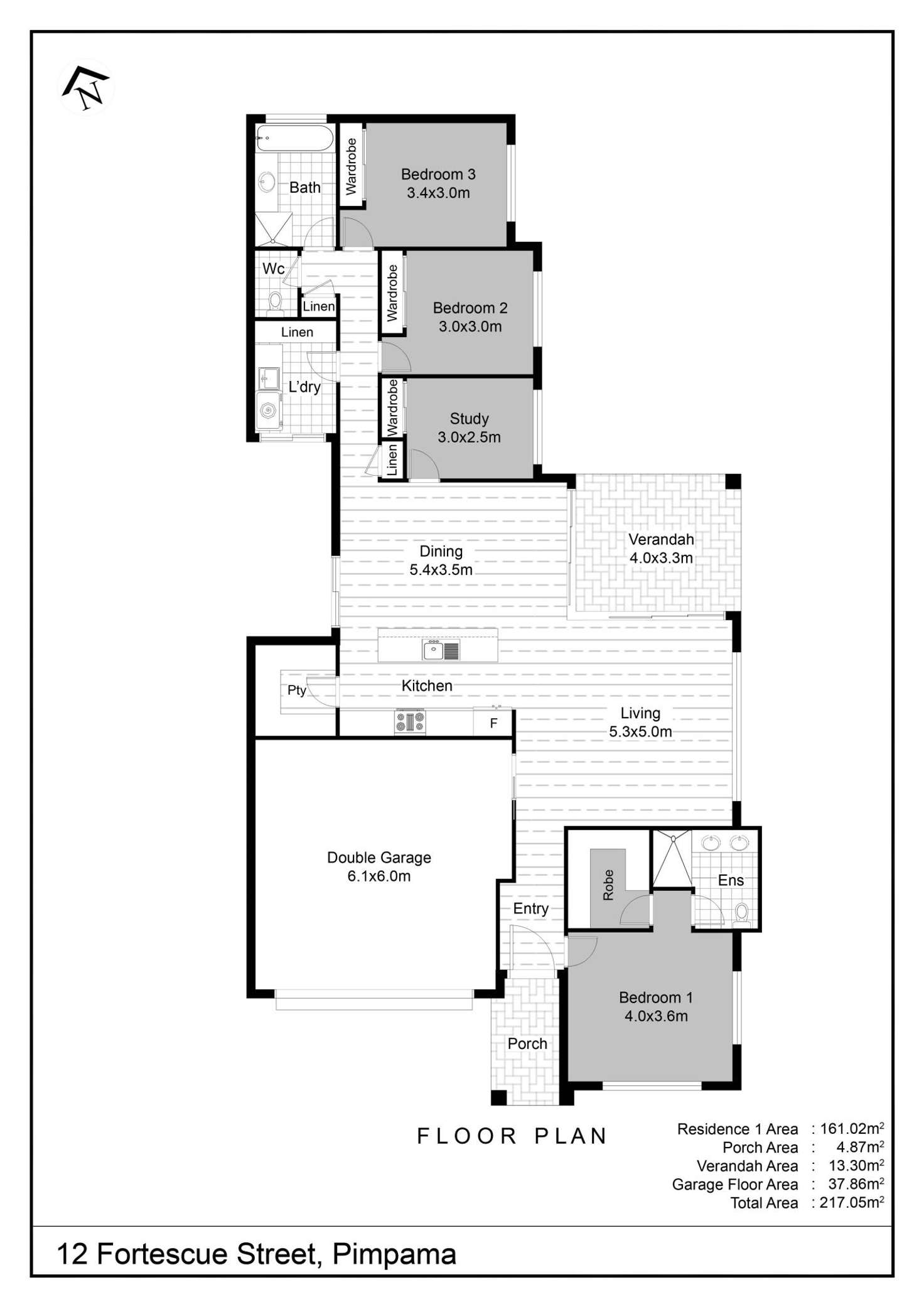 Floorplan of Homely residentialLand listing, 12 Fortescue Street, Pimpama QLD 4209