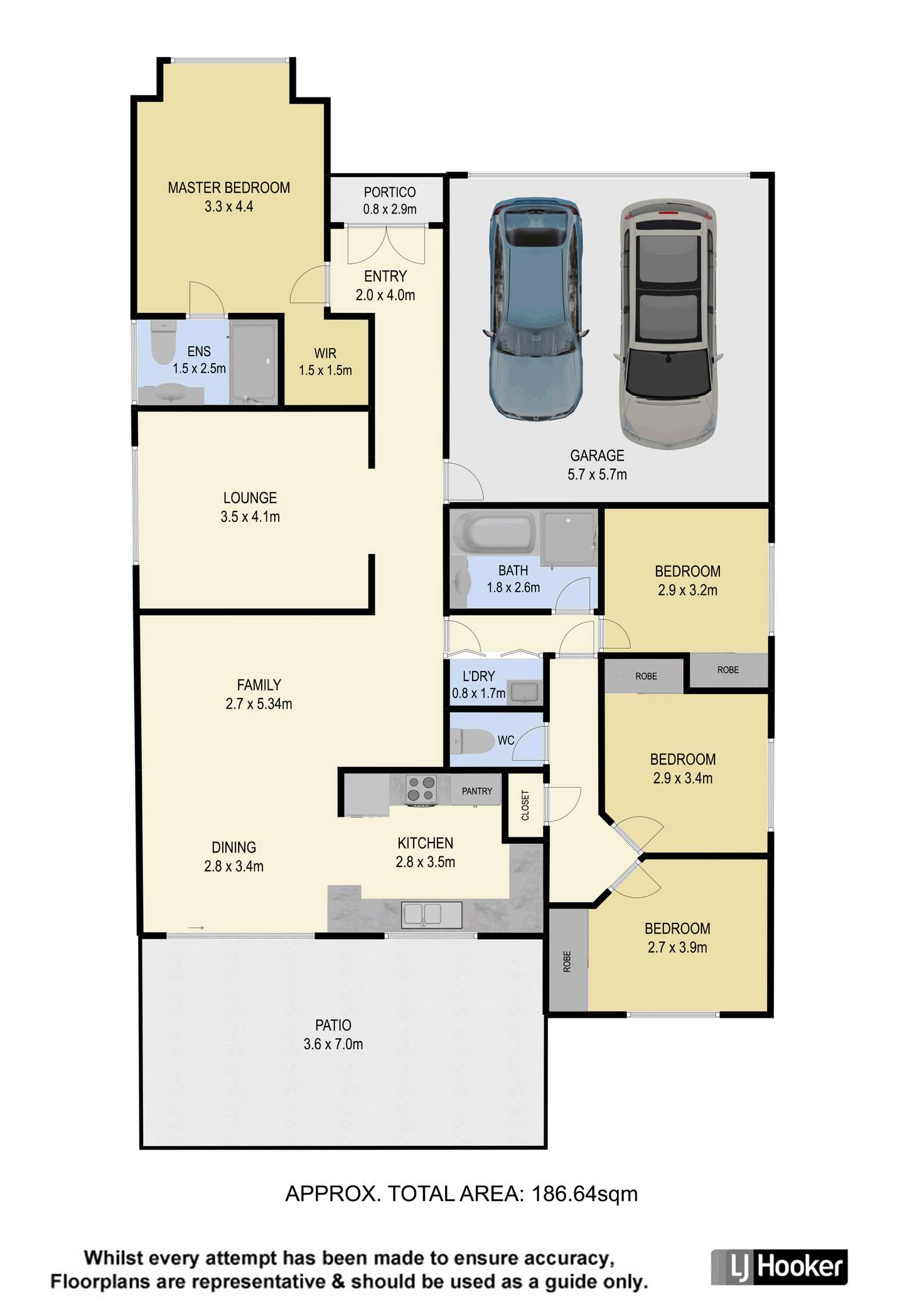 Floorplan of Homely house listing, 6 Coolabah Crescent, Bridgeman Downs QLD 4035