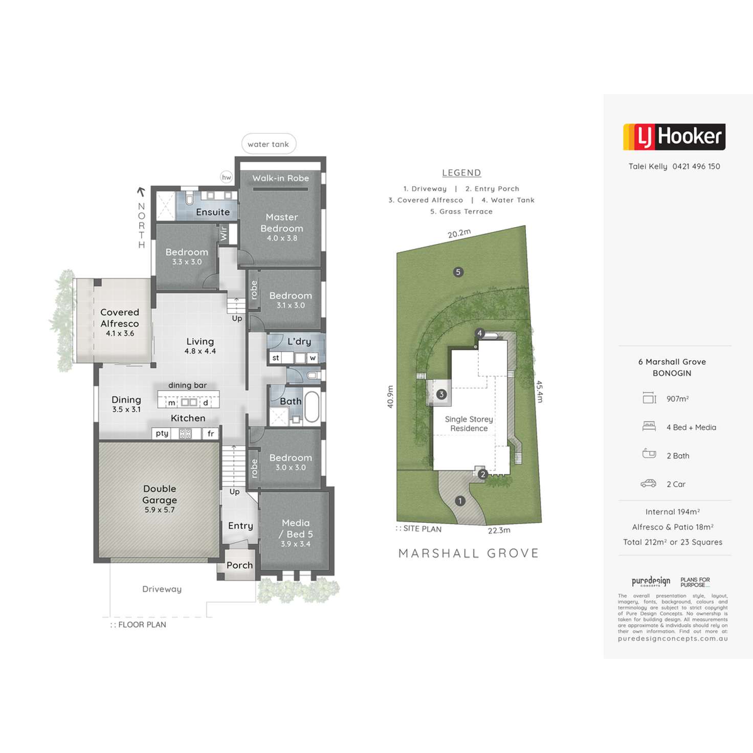 Floorplan of Homely house listing, 6 Marshall Grove, Bonogin QLD 4213