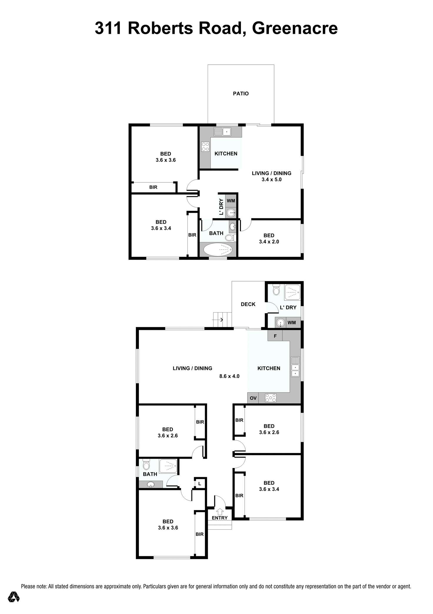 Floorplan of Homely house listing, 311 Roberts Road, Greenacre NSW 2190