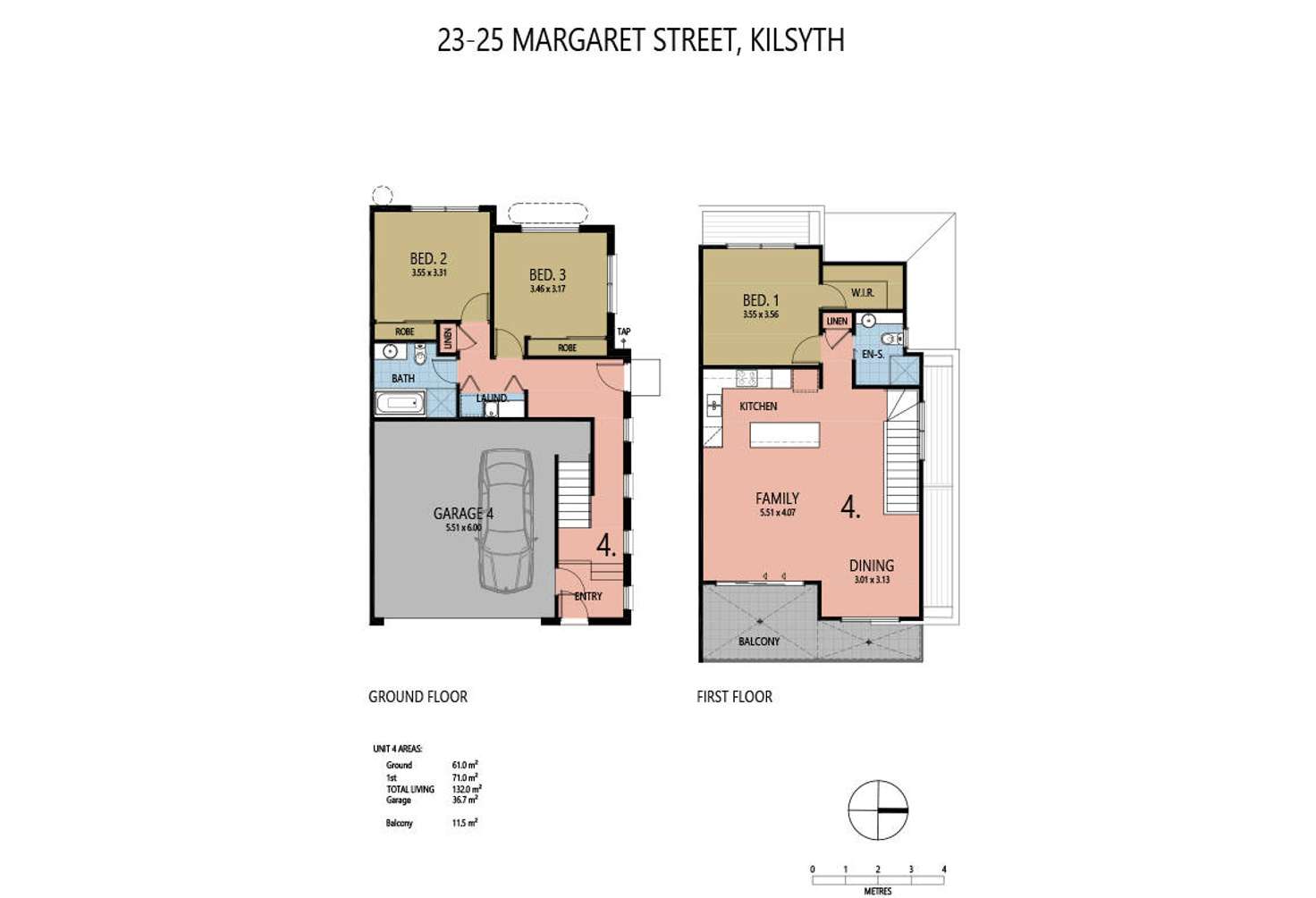 Floorplan of Homely townhouse listing, 6/23-25 Margaret Street, Kilsyth VIC 3137