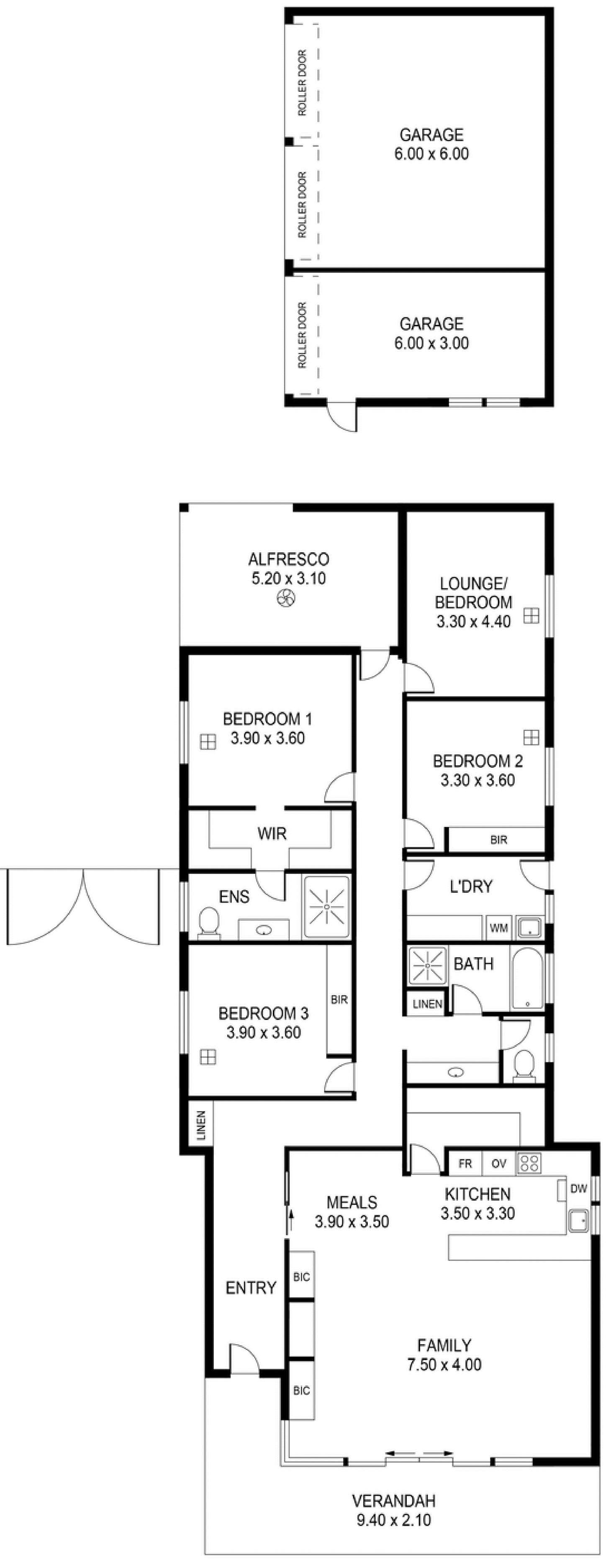Floorplan of Homely house listing, 21 Bolger Way, Encounter Bay SA 5211