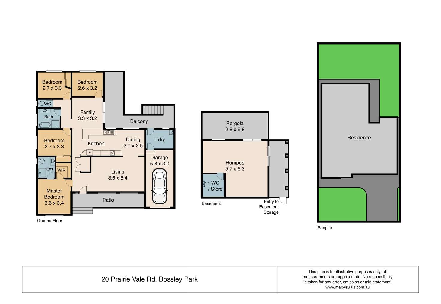 Floorplan of Homely house listing, 20 Prairie Vale Road, Bossley Park NSW 2176