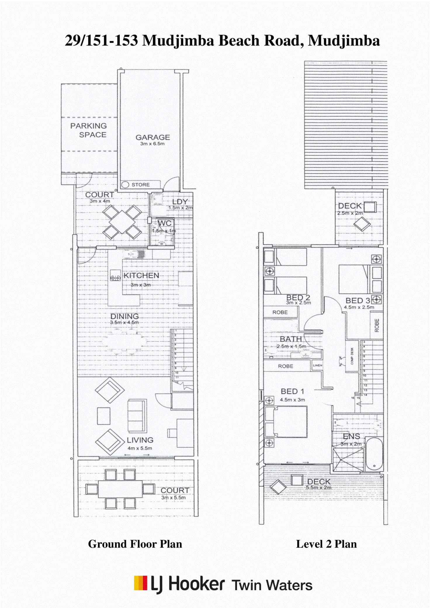 Floorplan of Homely townhouse listing, 29/151-153 Mudjimba Beach Road, Mudjimba QLD 4564