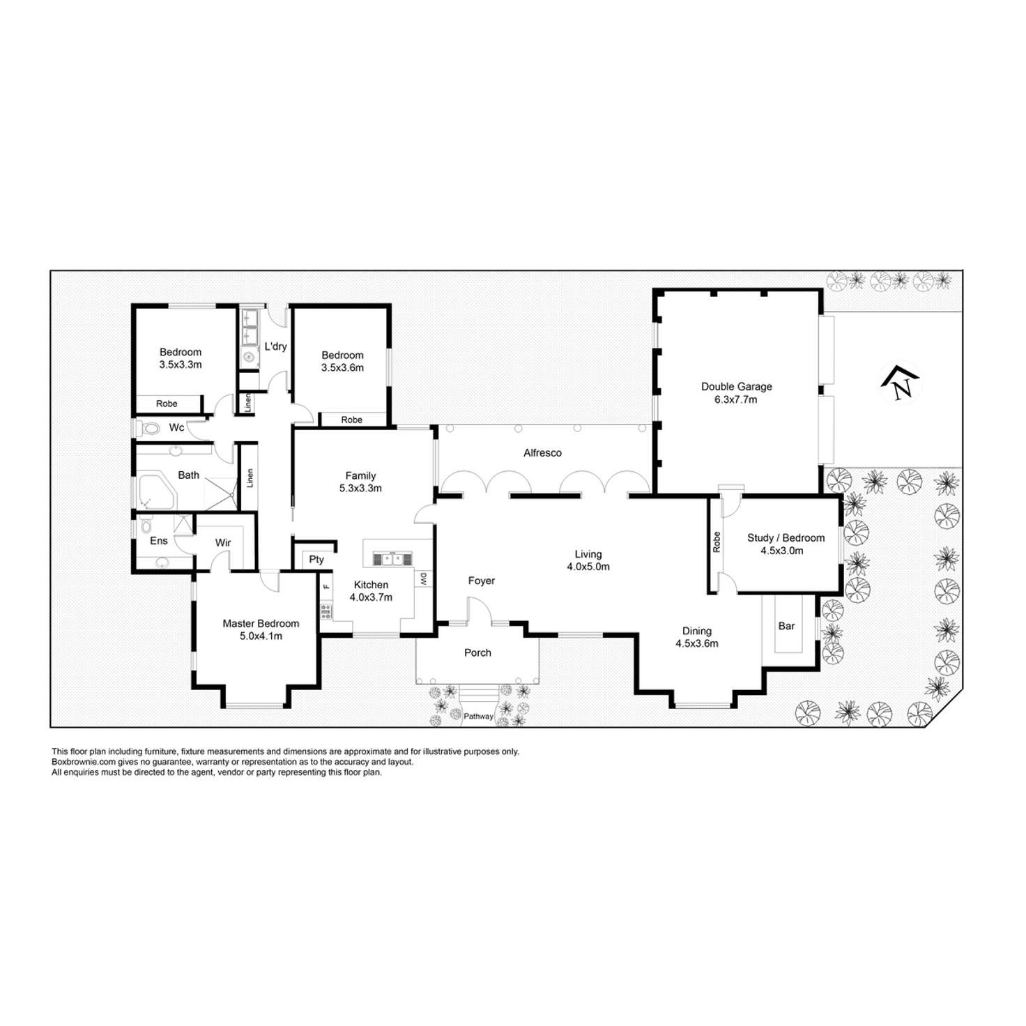 Floorplan of Homely house listing, 5 Spinningdale Close, Seabrook VIC 3028