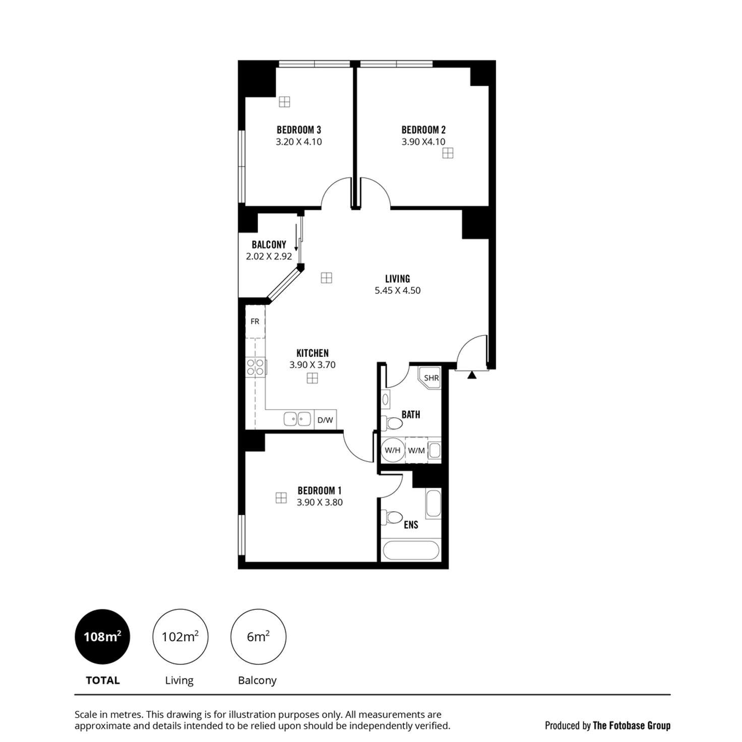 Floorplan of Homely apartment listing, 201/39 Grenfell Street, Adelaide SA 5000