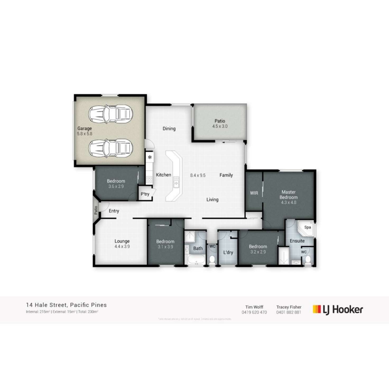 Floorplan of Homely house listing, 14 Hale Street, Pacific Pines QLD 4211