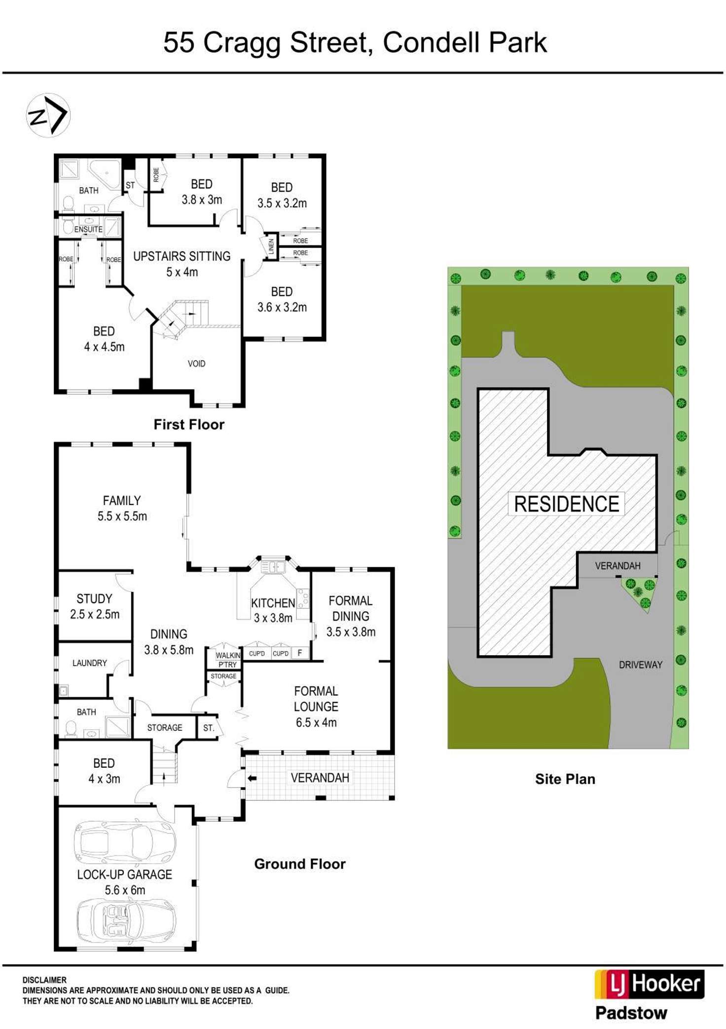 Floorplan of Homely house listing, 55 Cragg Street, Condell Park NSW 2200