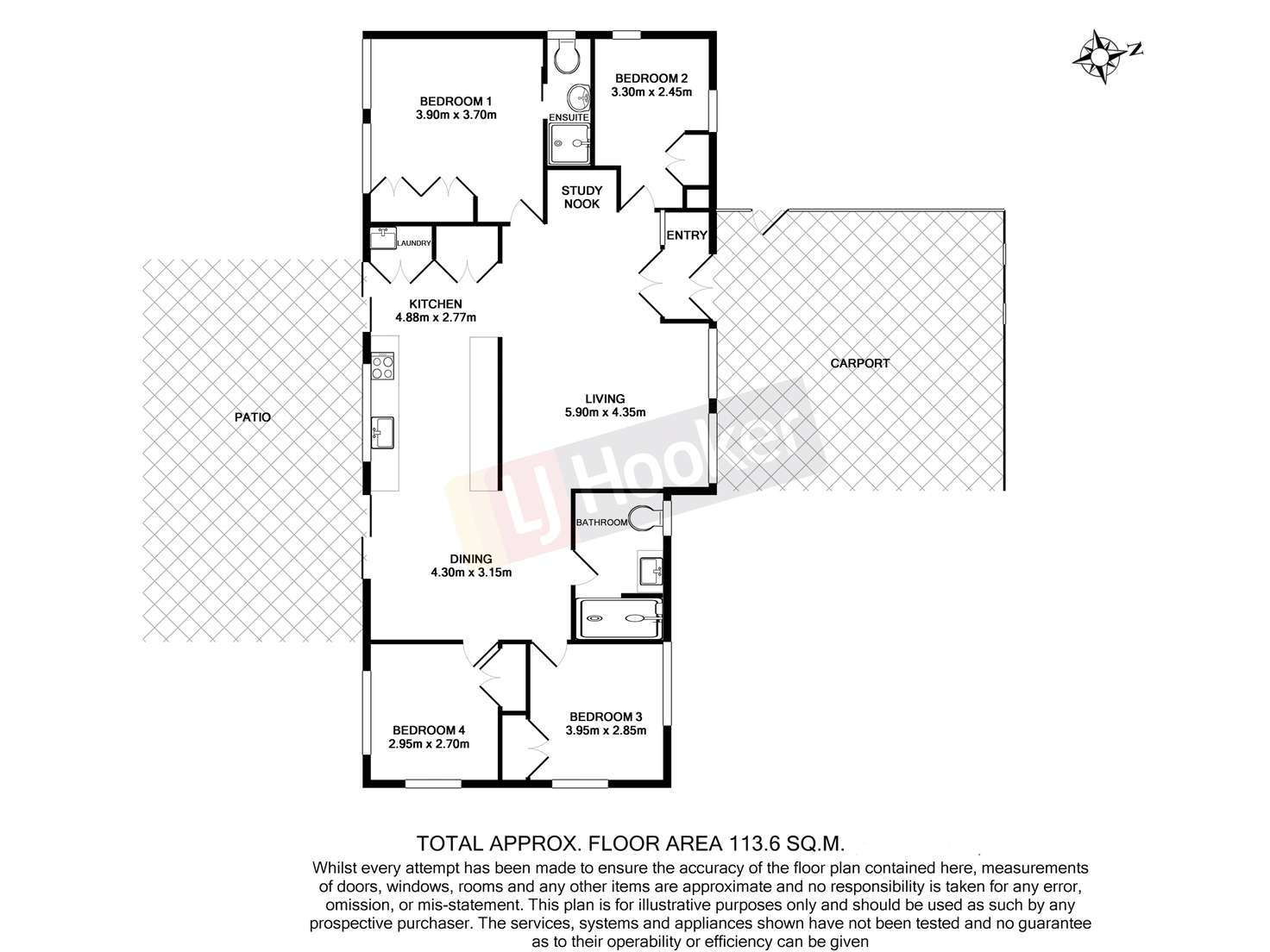 Floorplan of Homely house listing, 86 Dalmeny Street, Algester QLD 4115