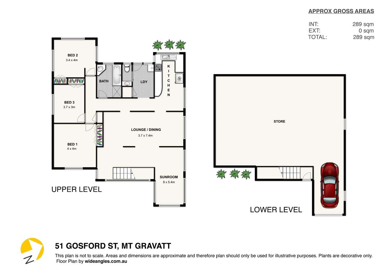 Floorplan of Homely house listing, 51 Gosford Street, Mount Gravatt QLD 4122