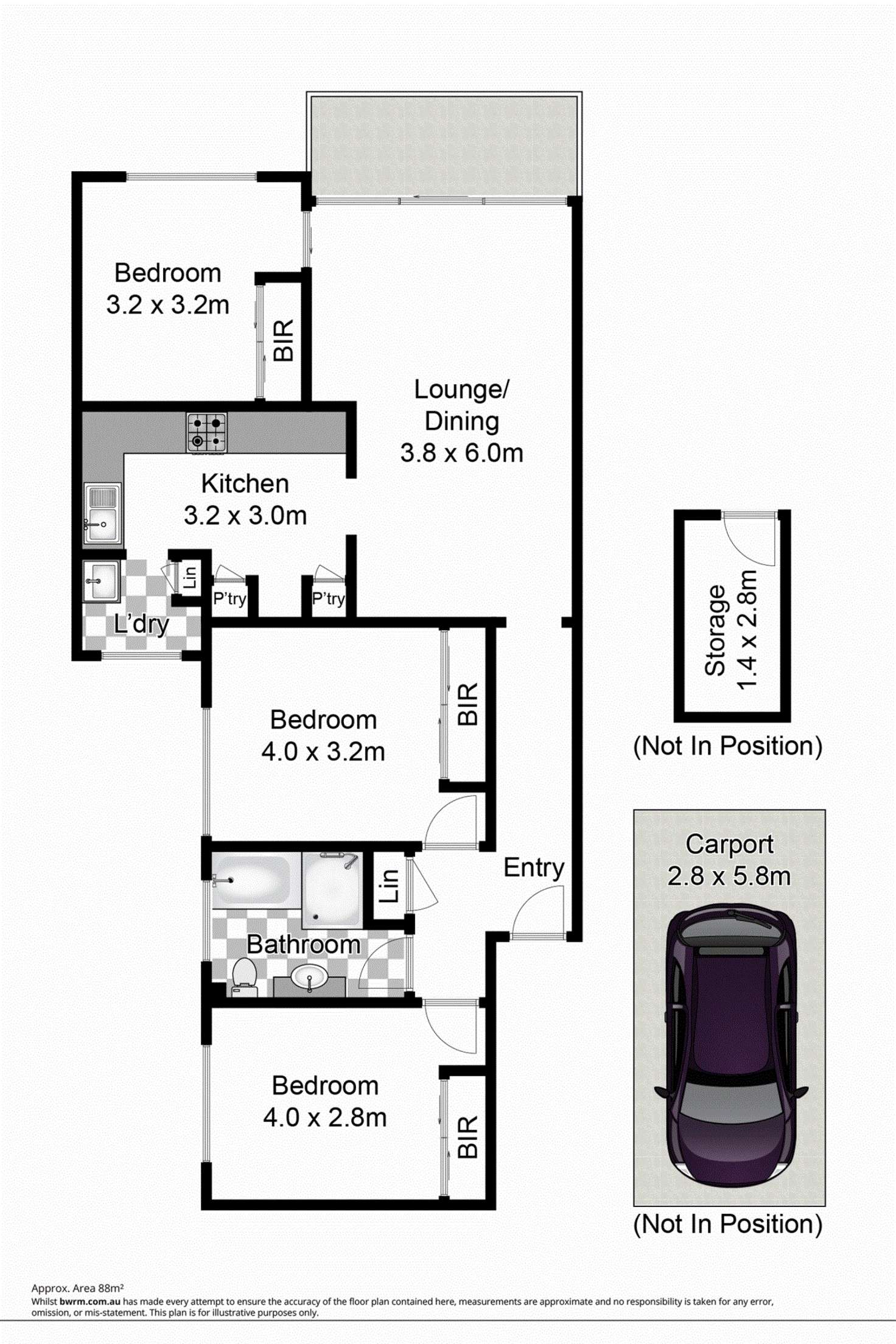 Floorplan of Homely apartment listing, 12/21-23 Longueville Road, Lane Cove NSW 2066