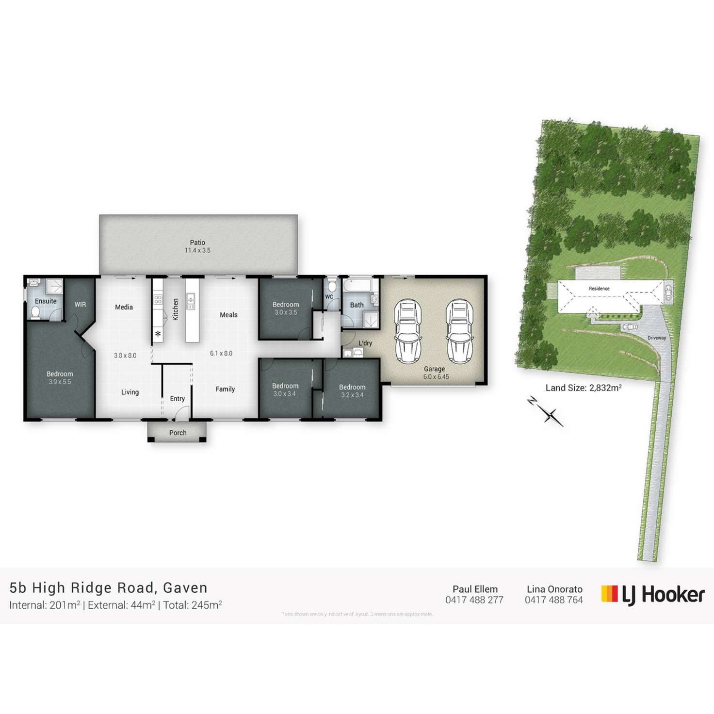 Floorplan of Homely house listing, 5B High Ridge Road, Gaven QLD 4211