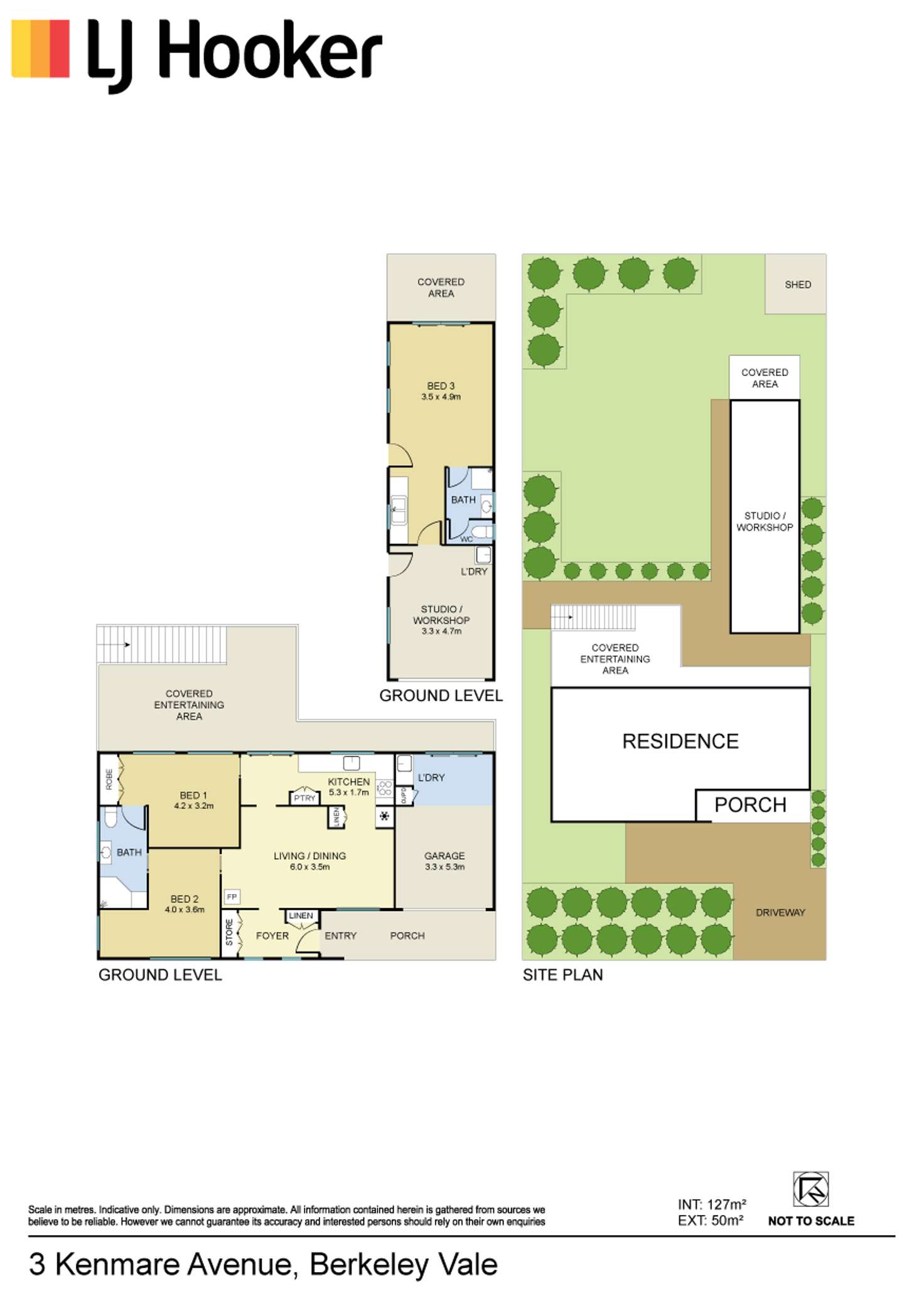 Floorplan of Homely house listing, 3 Kenmare Avenue, Berkeley Vale NSW 2261