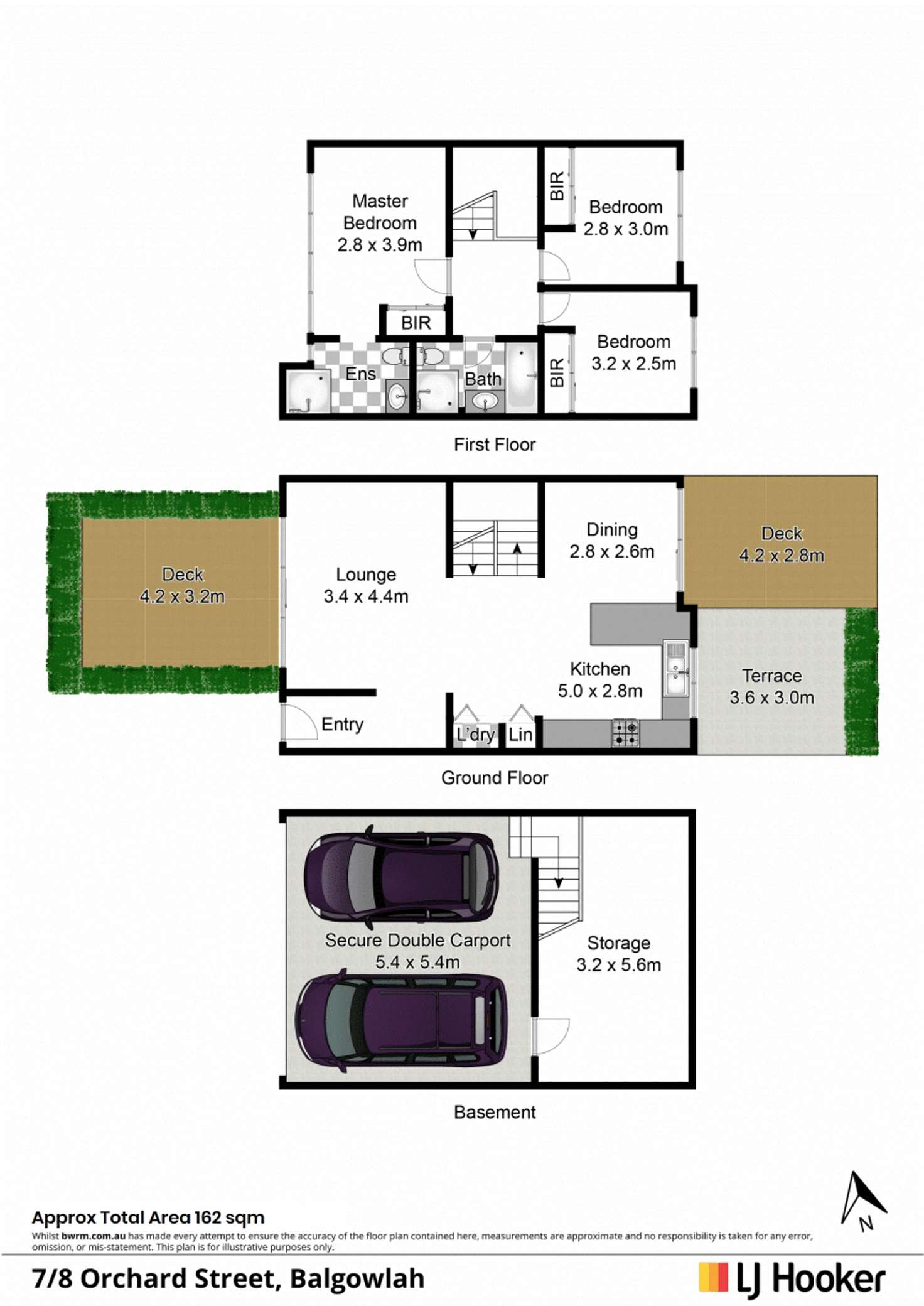 Floorplan of Homely townhouse listing, 7/8 Orchard Street, Balgowlah NSW 2093