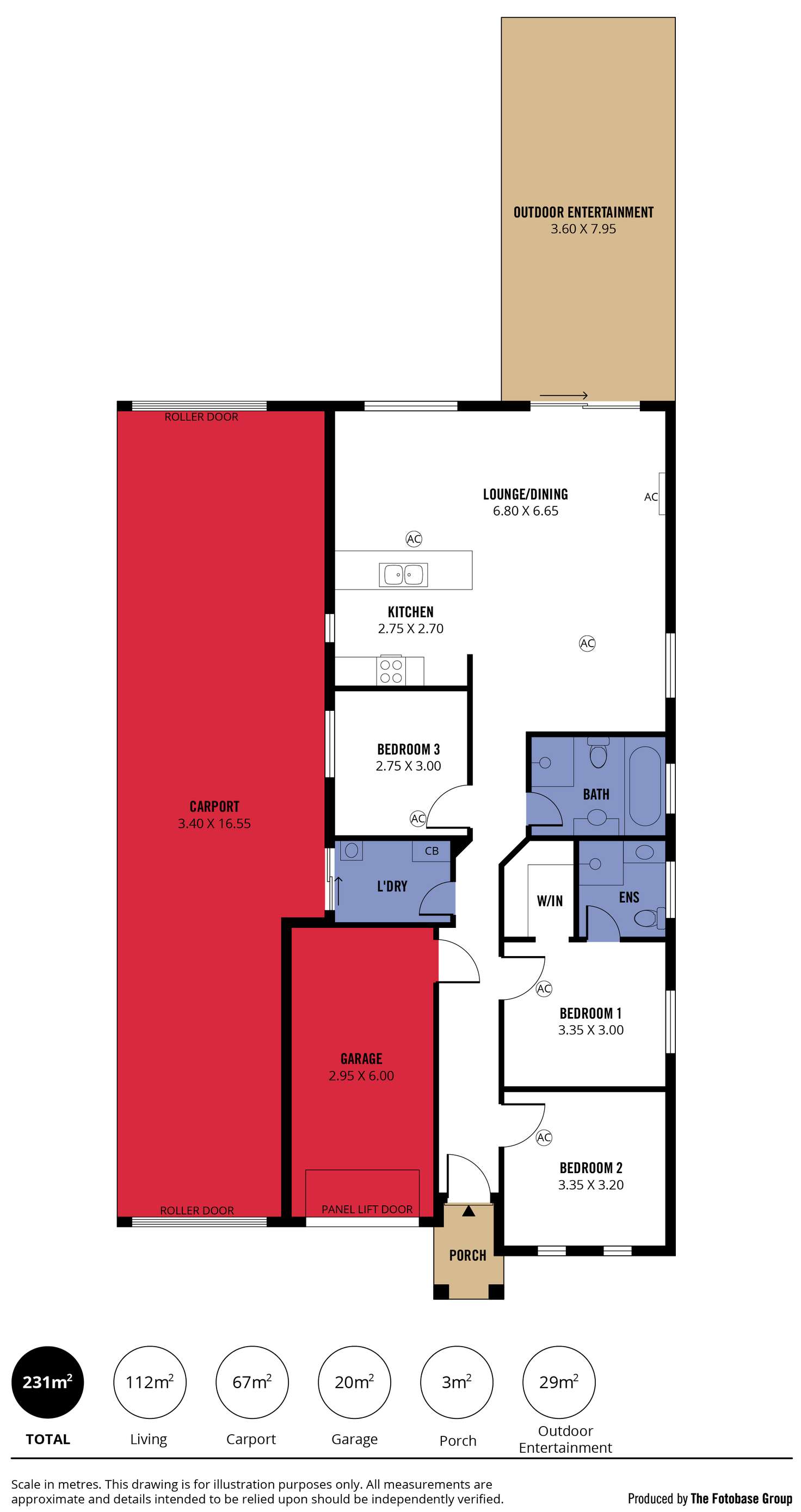 Floorplan of Homely house listing, 22 Moss Court, Aldinga Beach SA 5173