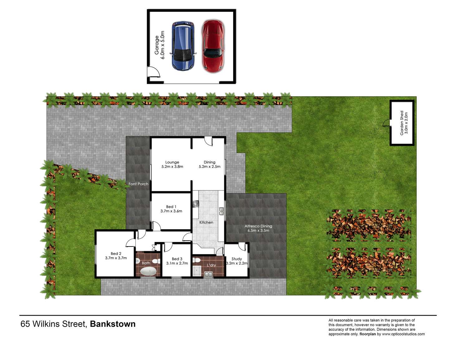 Floorplan of Homely house listing, 65 Wilkins Street, Bankstown NSW 2200