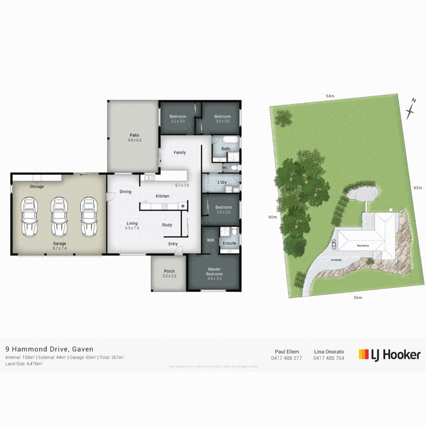 Floorplan of Homely acreageSemiRural listing, 9 Hammond Drive, Gaven QLD 4211