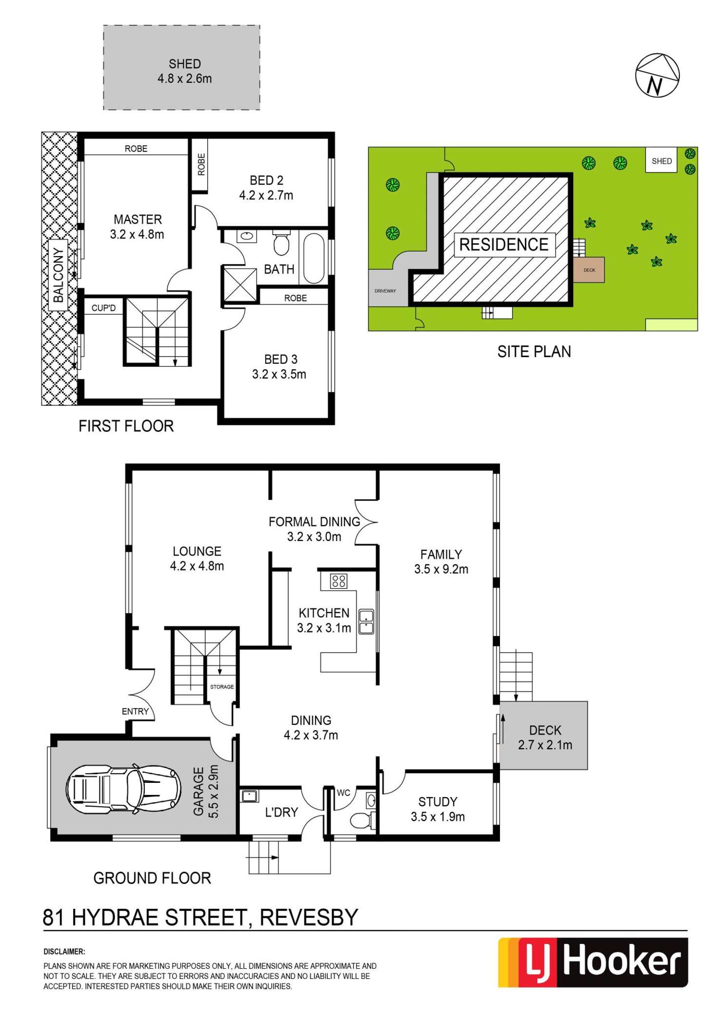 Floorplan of Homely house listing, 81 Hydrae Street, Revesby NSW 2212