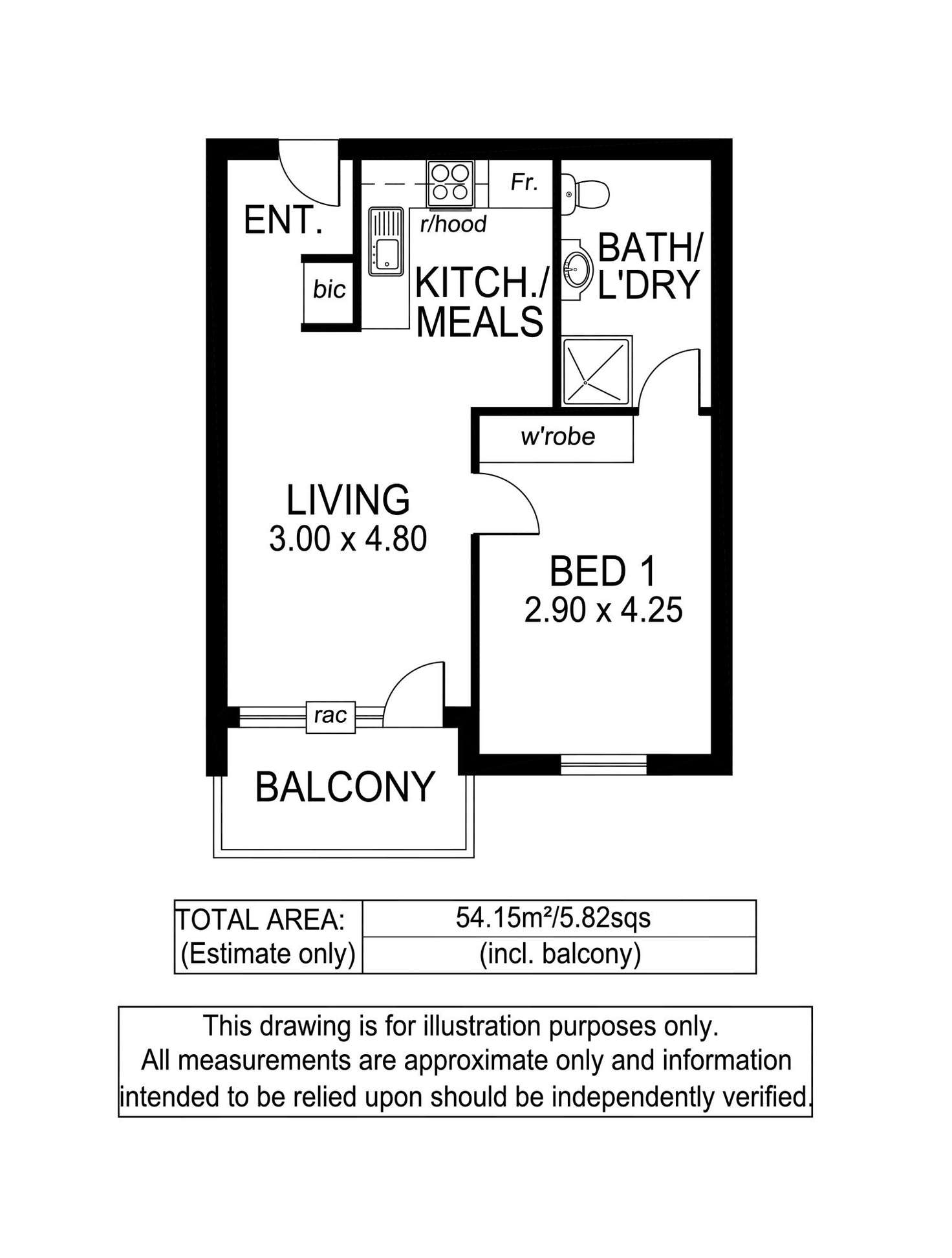 Floorplan of Homely unit listing, 27/3 Broadway, Glenelg South SA 5045