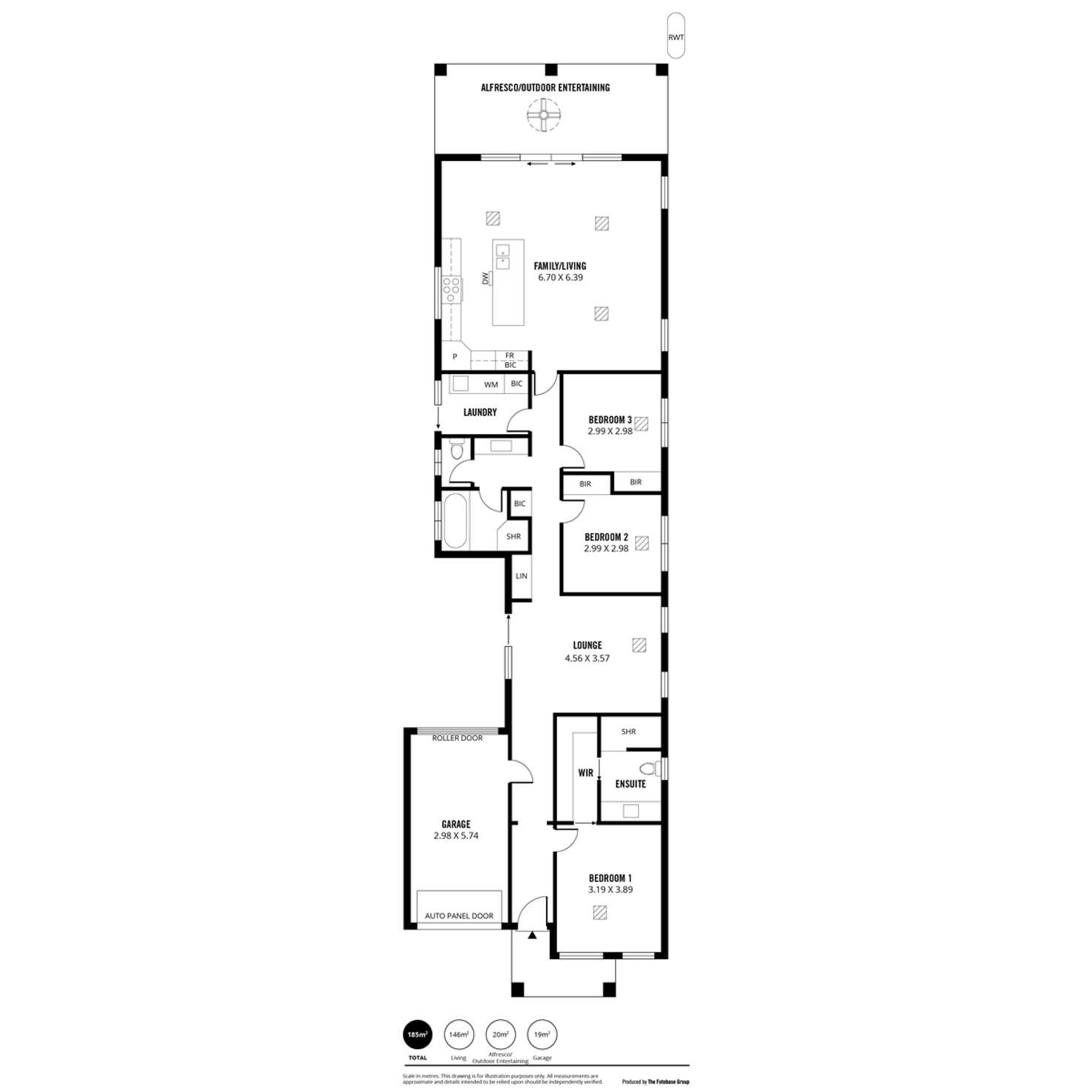 Floorplan of Homely house listing, 5B Wheaton Street, South Plympton SA 5038