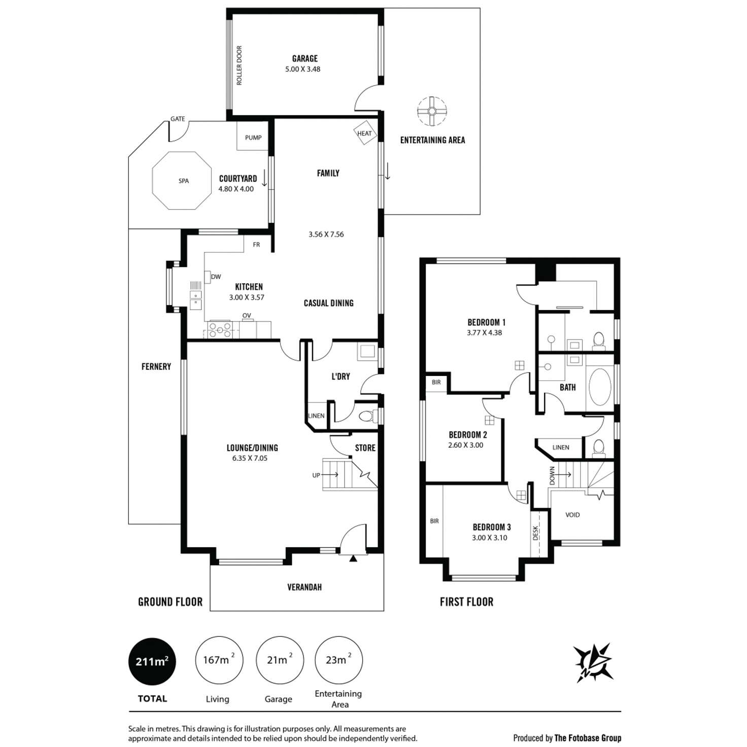 Floorplan of Homely house listing, 52A Bridge Street, Kensington SA 5068