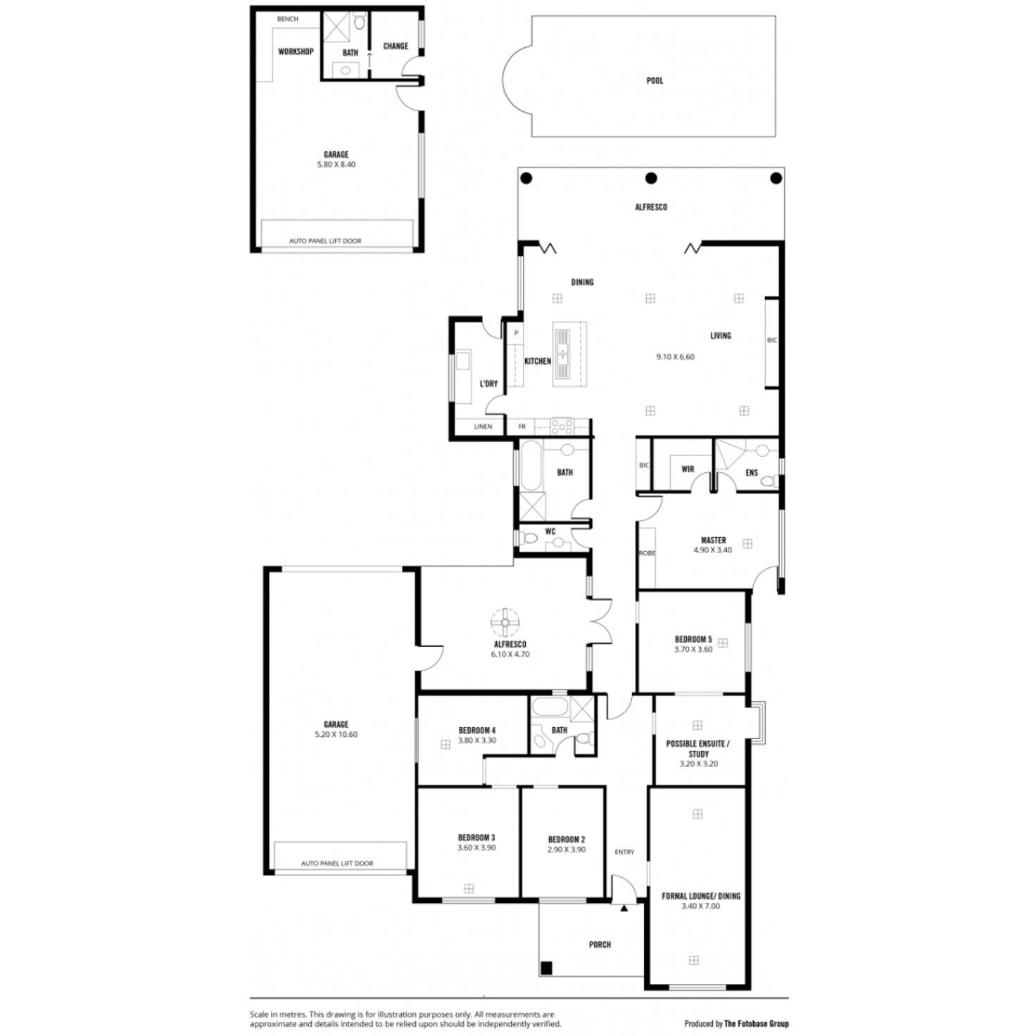 Floorplan of Homely house listing, 111 Fifth Avenue, Royston Park SA 5070