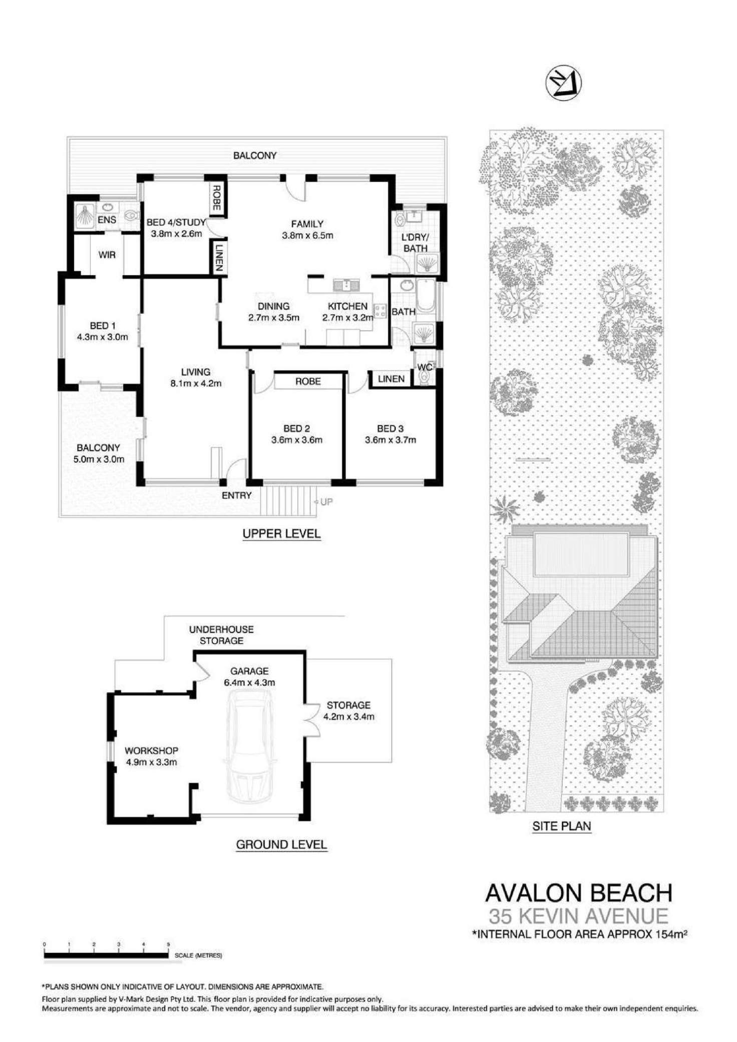 Floorplan of Homely house listing, 35 Kevin Avenue, Avalon Beach NSW 2107