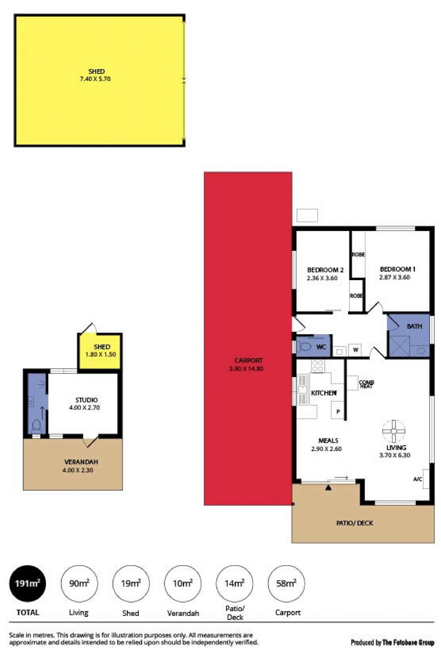 Floorplan of Homely house listing, 33 Grandview Drive, Clayton Bay SA 5256